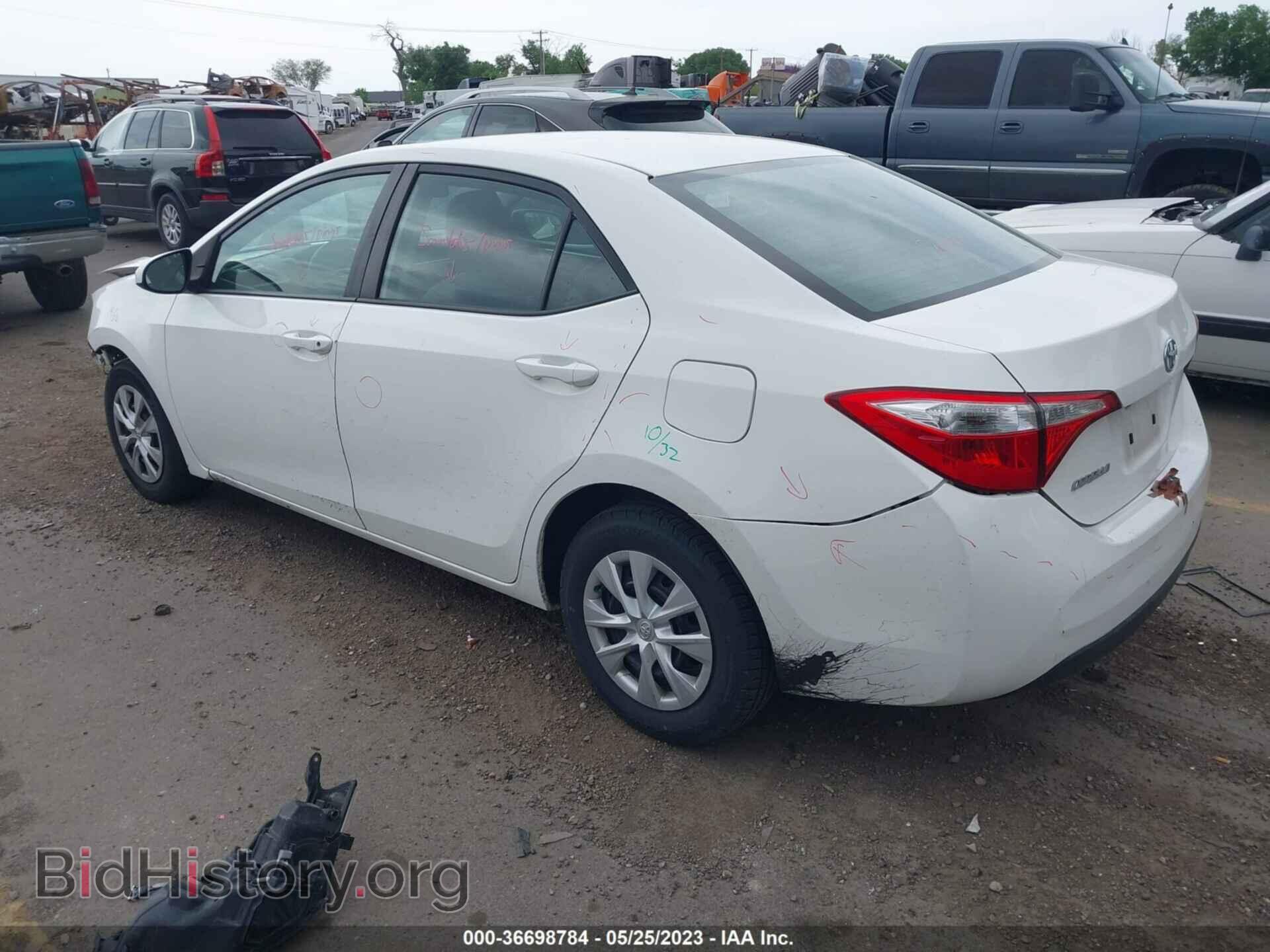 2014 TOYOTA COROLLA - VIN: 5YFBURHE8EP161663 - Фото 3