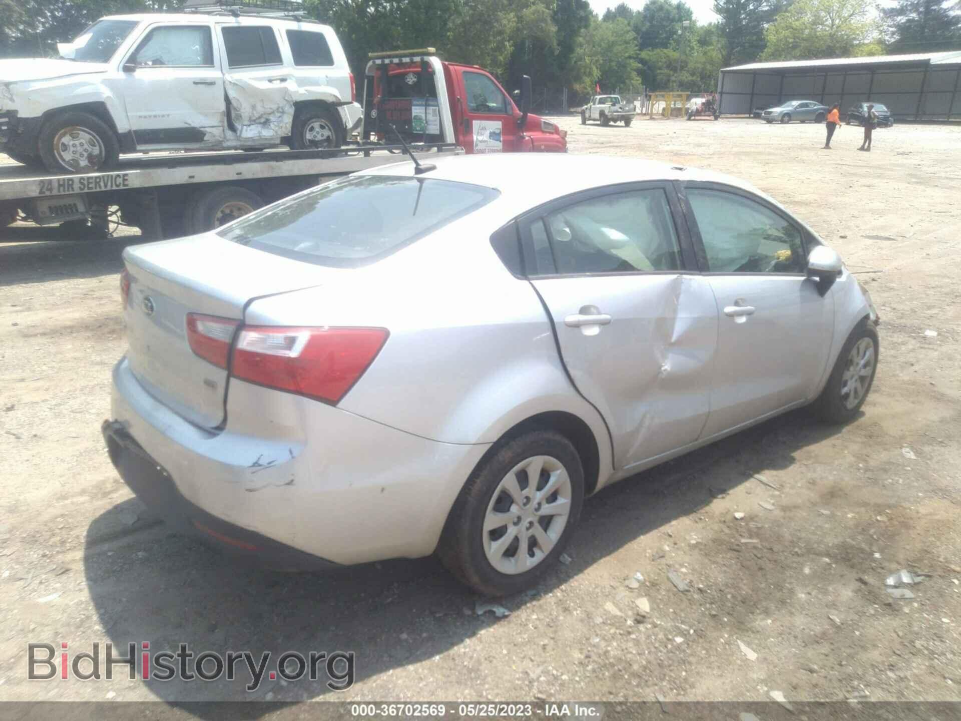 2013 KIA RIO - VIN: KNADM4A35D6177570 - Фото 4