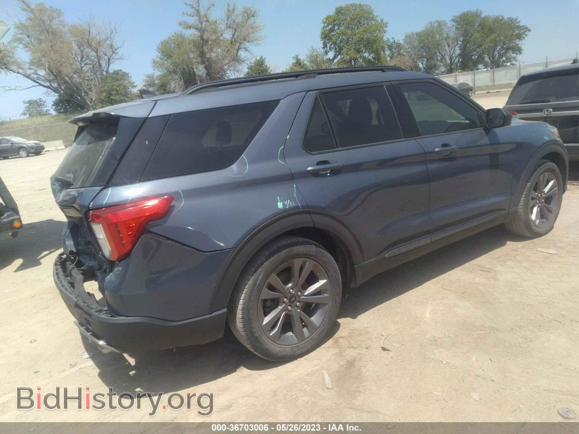 2021 FORD EXPLORER - VIN: 1FMSK7DH9MGA02737 - Фото 4