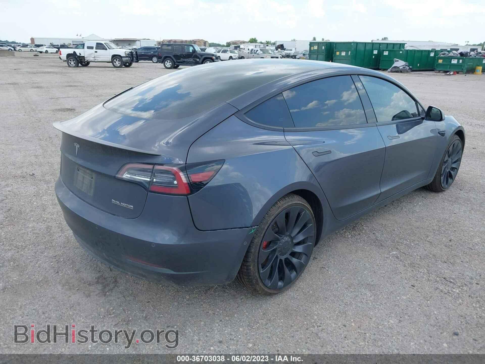 2022 TESLA MODEL 3 - VIN: 5YJ3E1EC4NF258960 - Photo 4