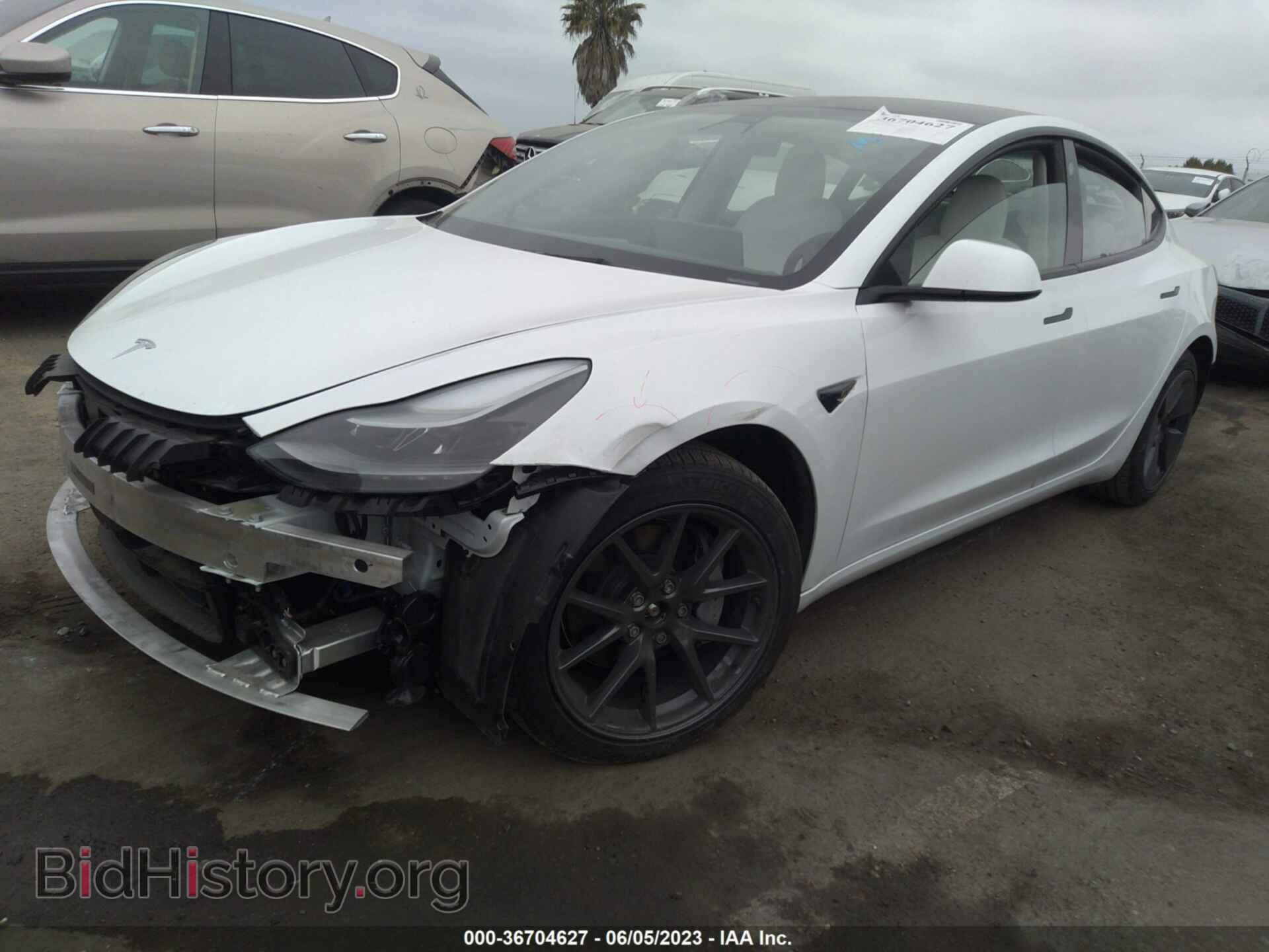 2022 TESLA MODEL 3 - VIN: 5YJ3E1EB8NF227072 - Photo 2