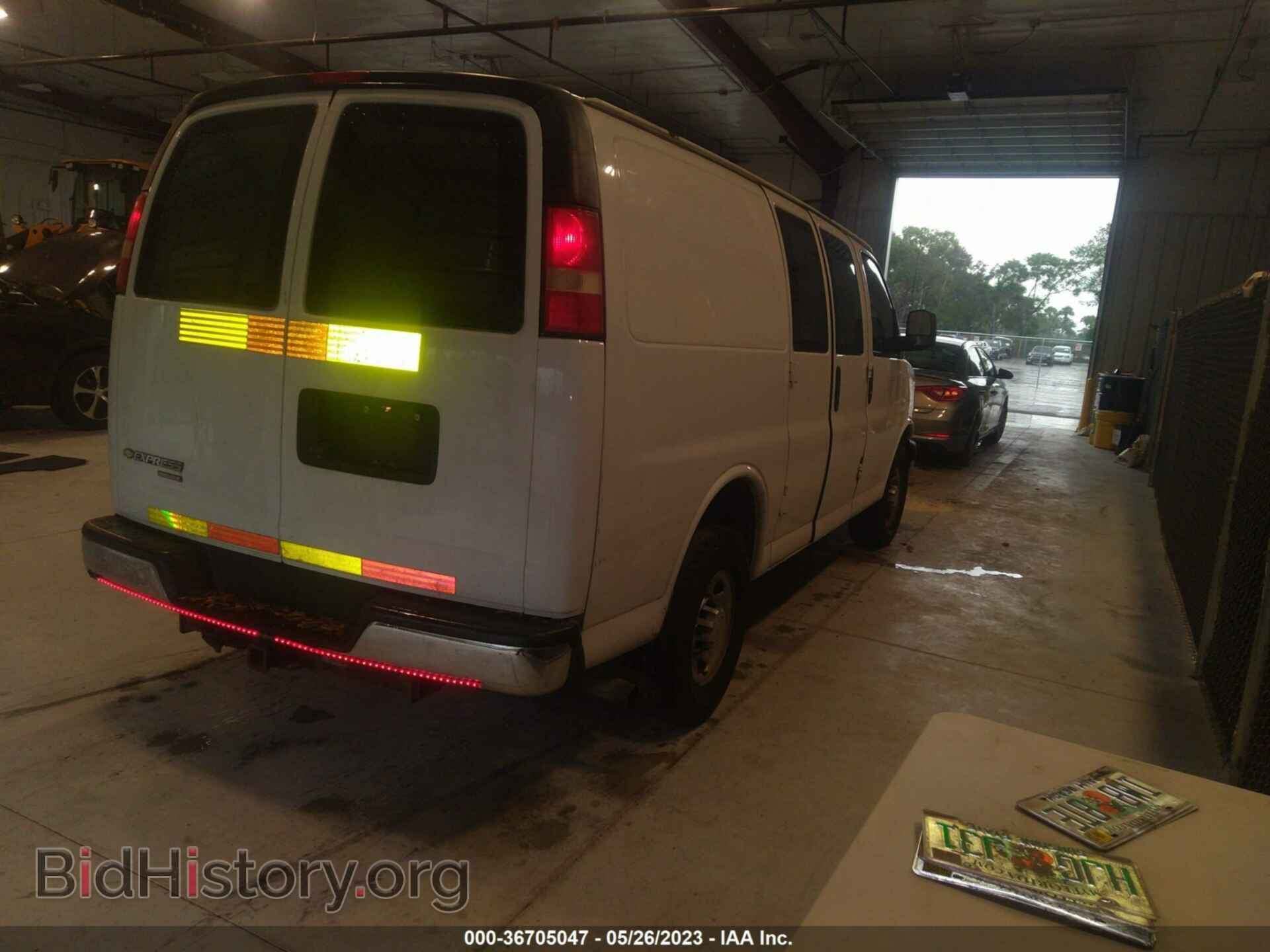 2014 CHEVROLET EXPRESS CARGO VAN - VIN: 1GCWGFCA1E1914661 - Фото 4