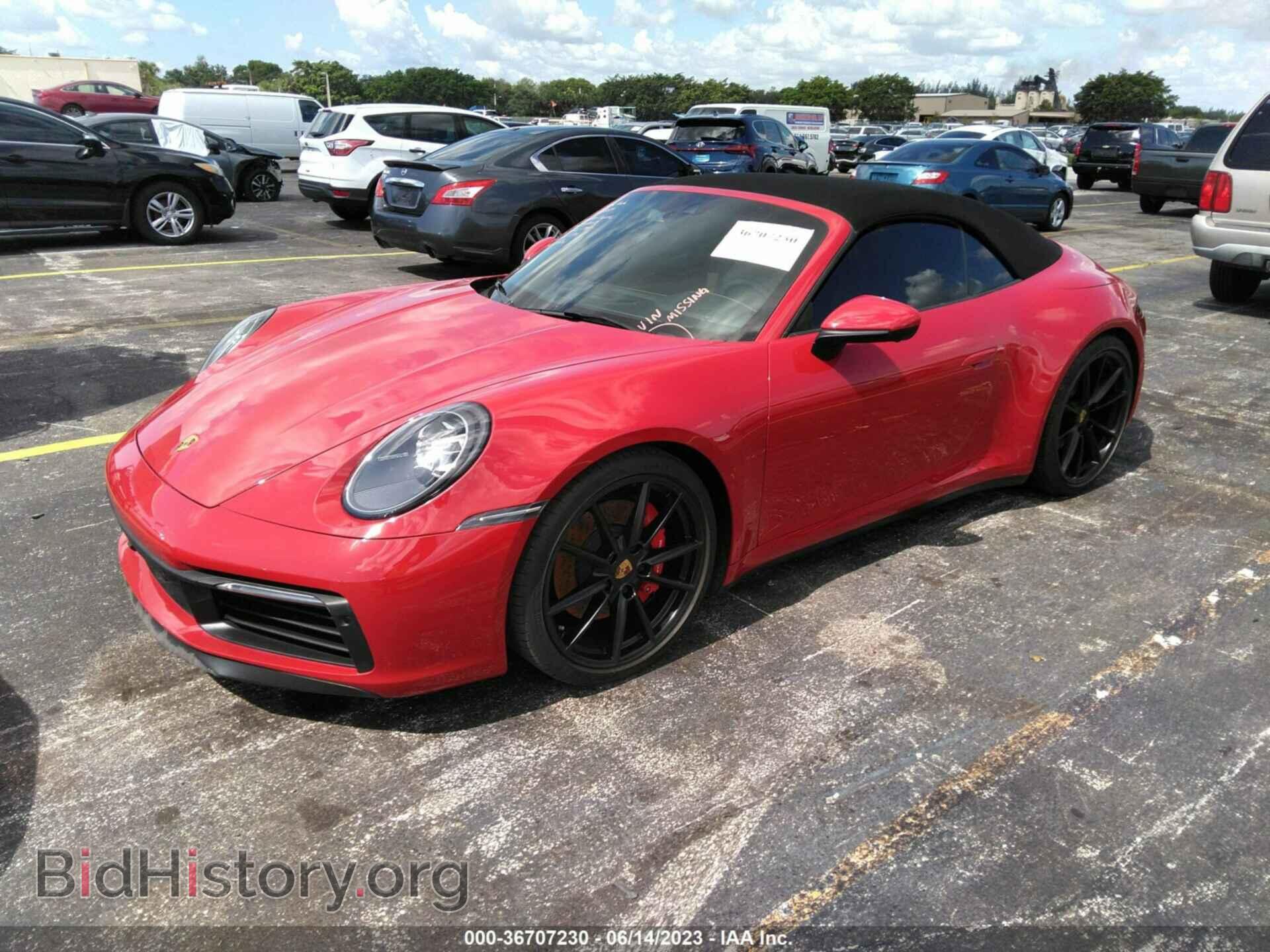 2020 PORSCHE 911 - VIN: WP0CB2A91LS264711 - Фото 2
