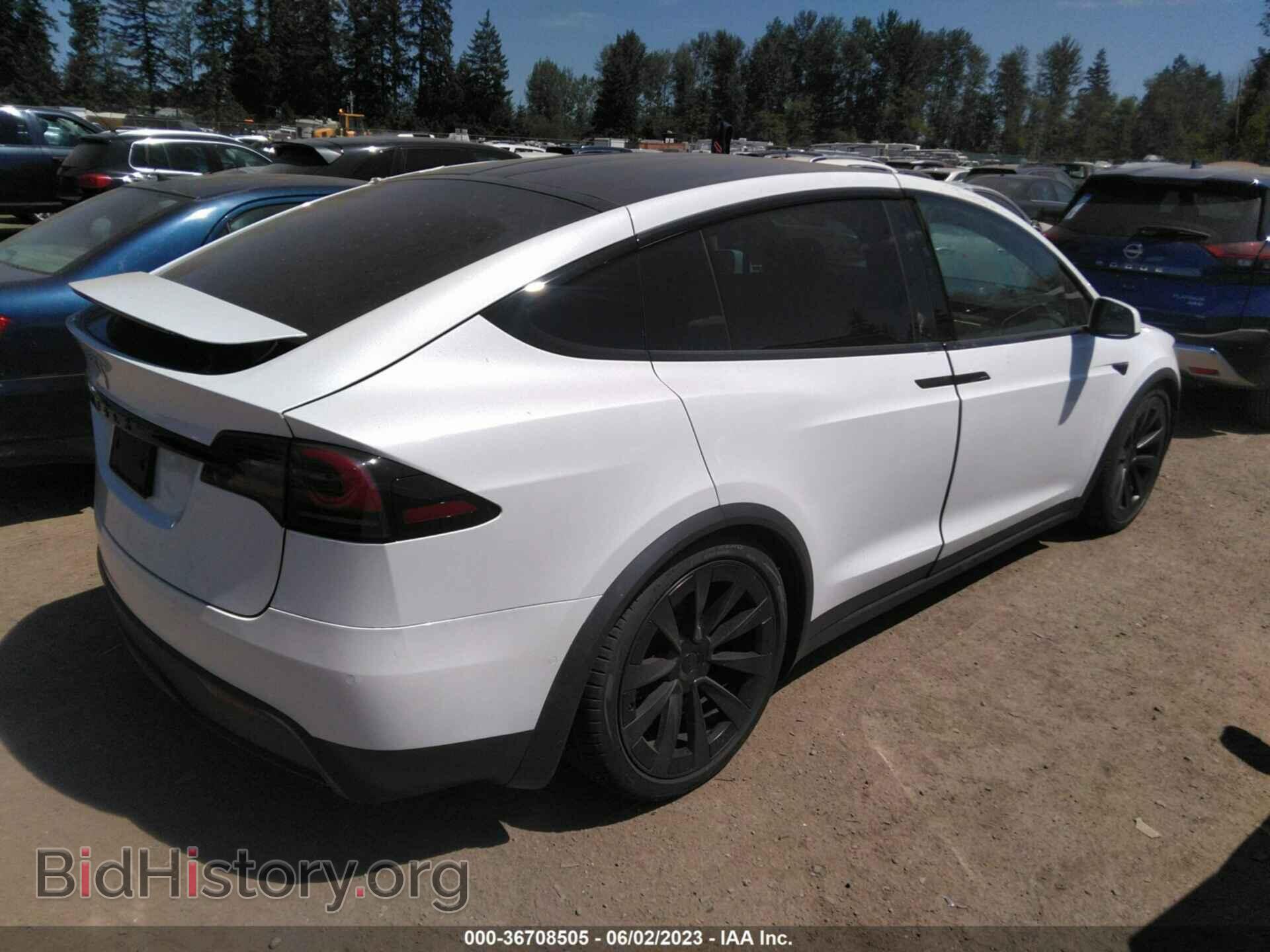 2022 TESLA MODEL X - VIN: 7SAXCBE52NF344429 - Photo 4