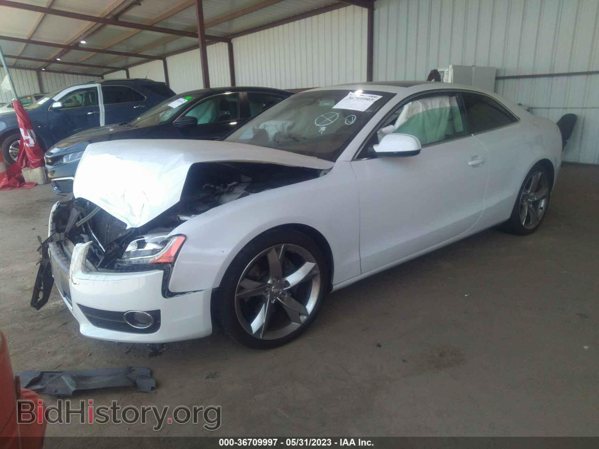 2012 AUDI A5 - VIN: WAULFAFR6CA029103 - Фото 2