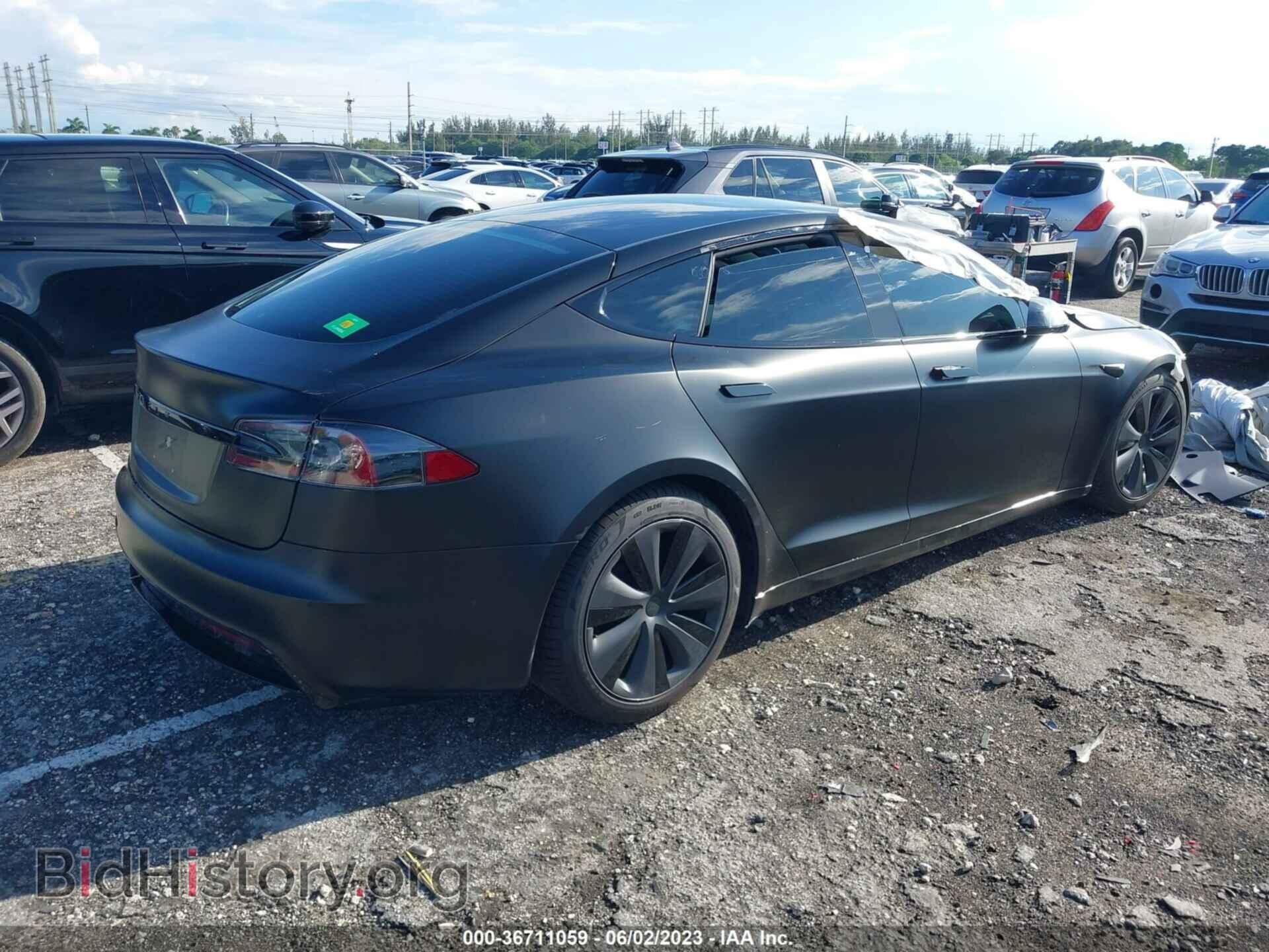 2022 TESLA MODEL S - VIN: 5YJSA1E50NF469078 - Photo 4