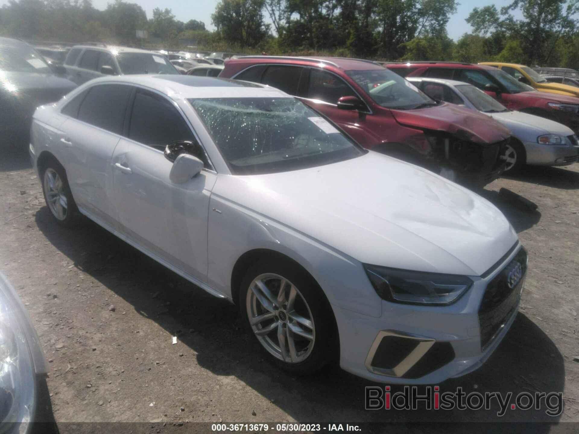 Photo WAUDAAF43MN007254 - AUDI A4 SEDAN 2021