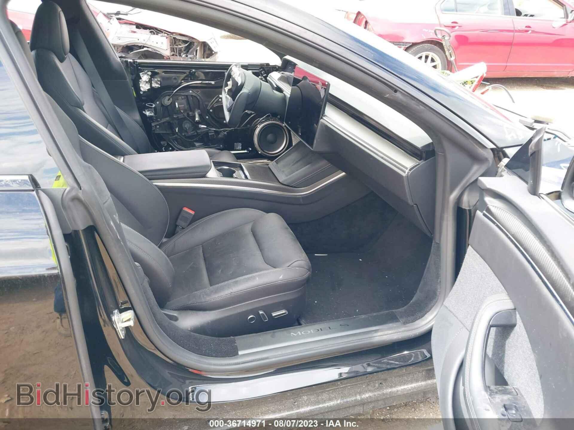 2021 TESLA MODEL S - VIN: 5YJSA1E62MF452435 - Фото 5