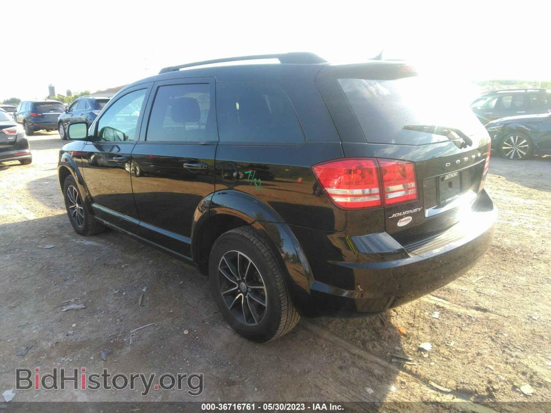 2017 DODGE JOURNEY - VIN: 3C4PDCAB7HT704912 - Фото 3