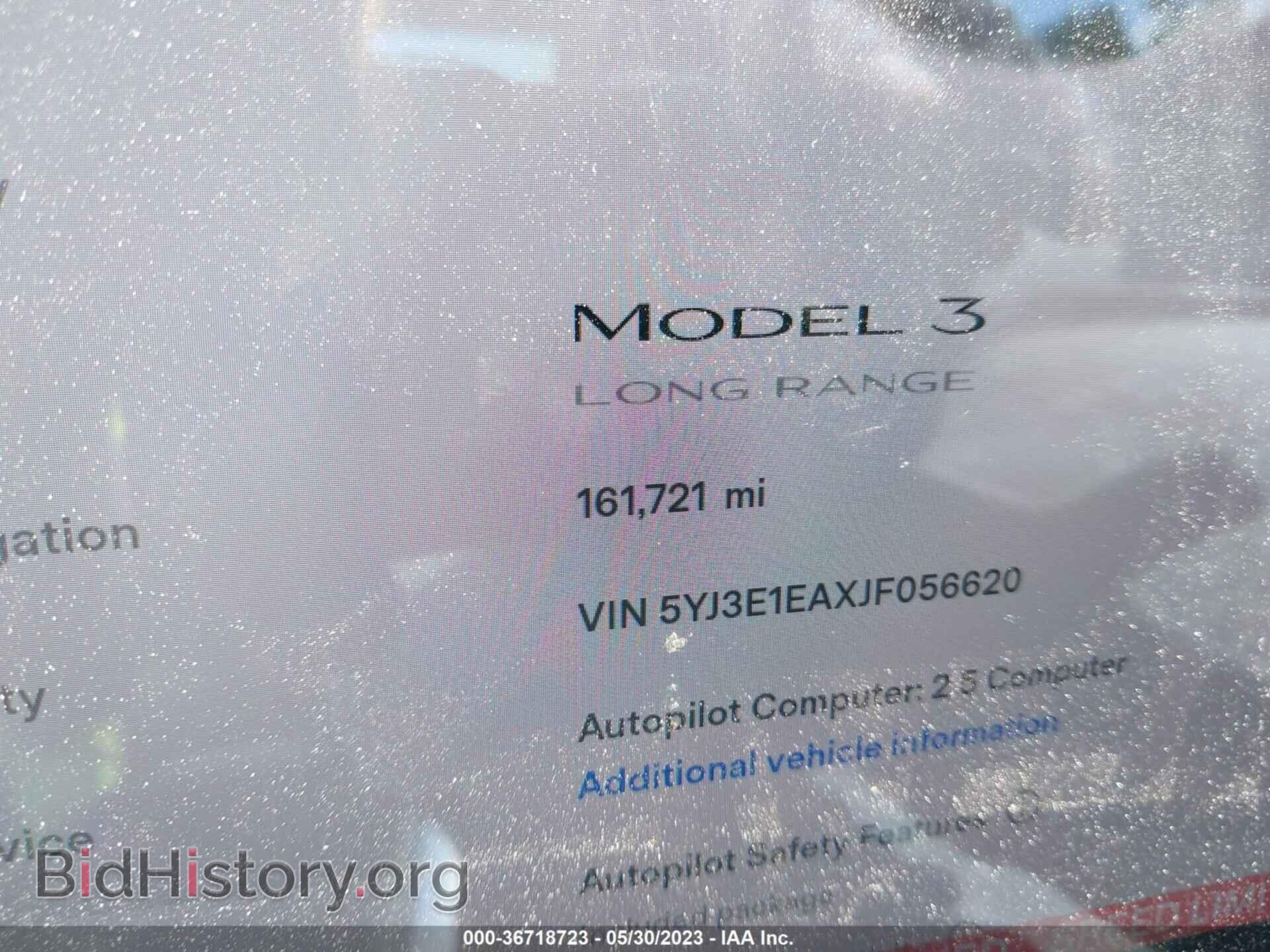 2018 TESLA MODEL 3 - VIN: 5YJ3E1EAXJF056620 - Фото 7
