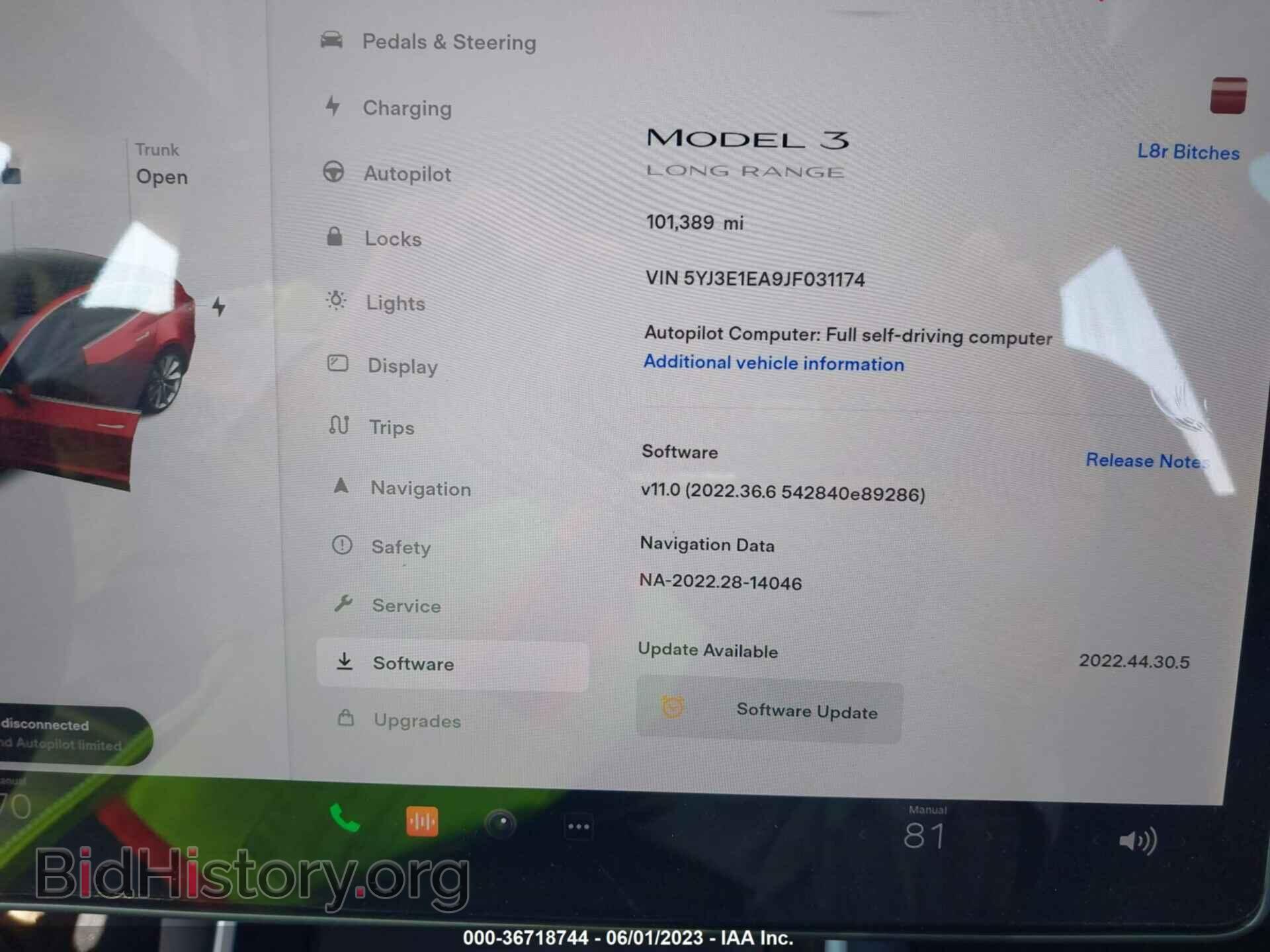 2018 TESLA MODEL 3 - VIN: 5YJ3E1EA9JF031174 - Фото 7