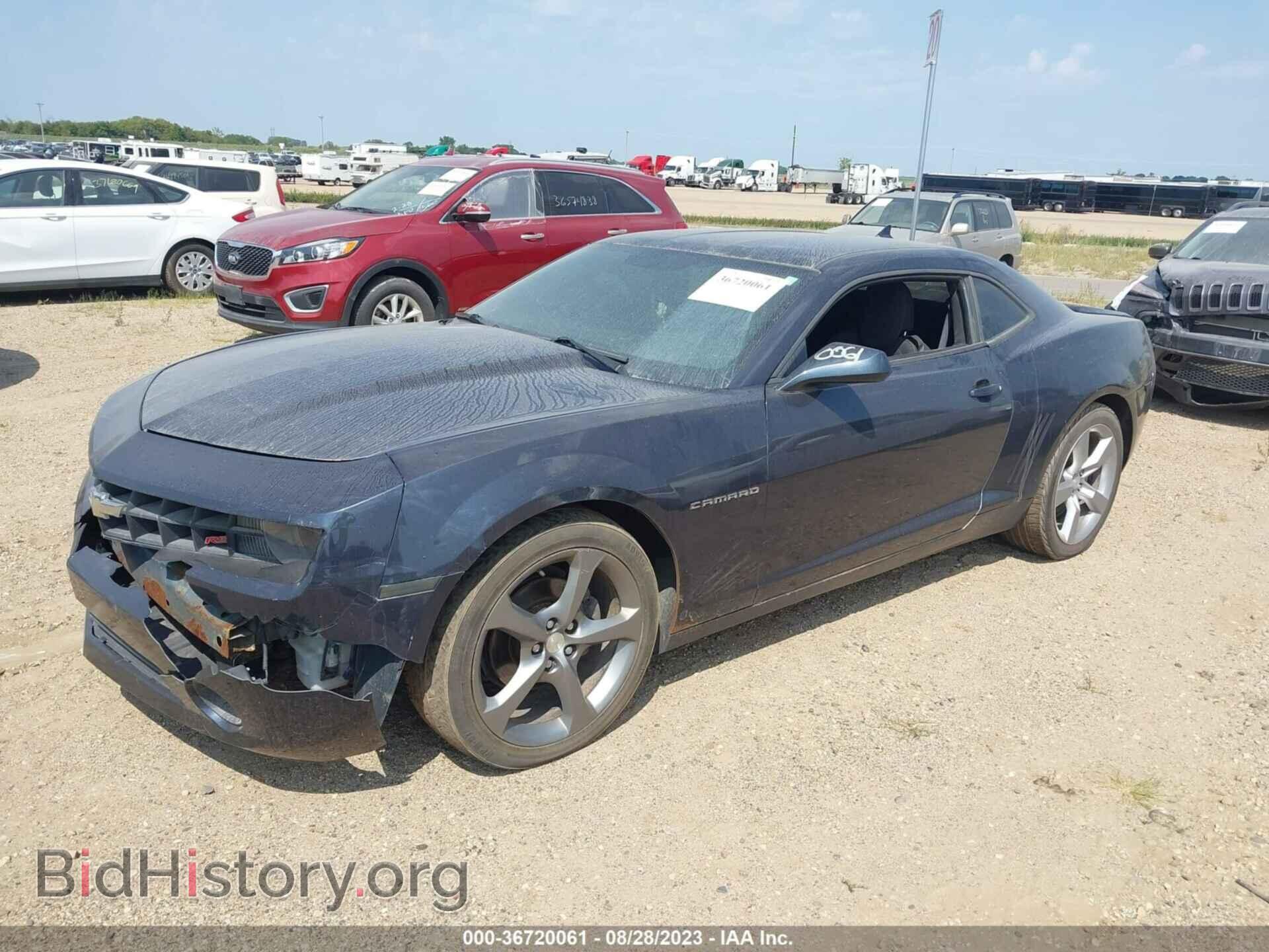 2013 CHEVROLET CAMARO - VIN: 2G1FB1E32D9239700 - Фото 2