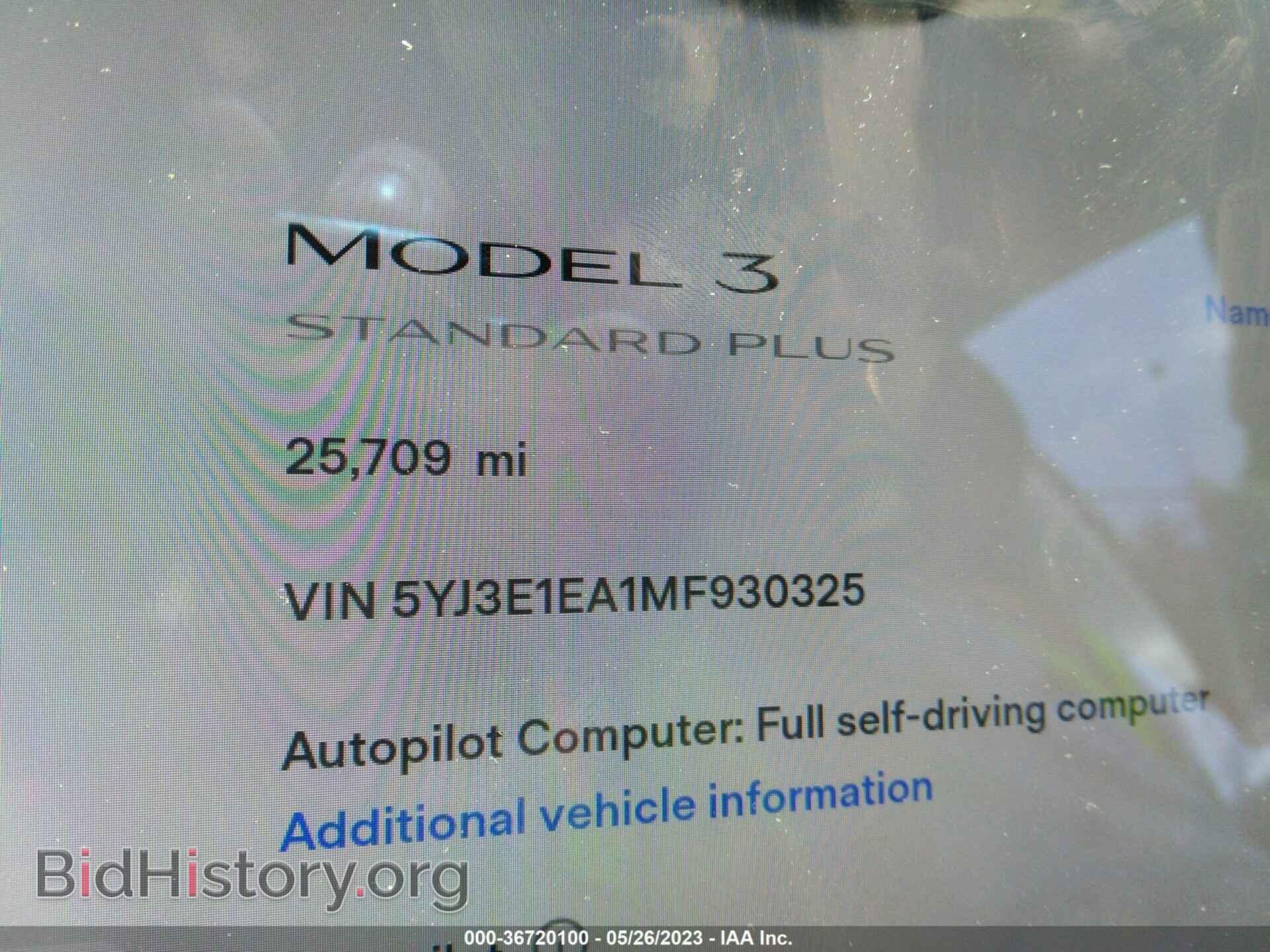 2021 TESLA MODEL 3 - VIN: 5YJ3E1EA1MF930325 - Фото 7