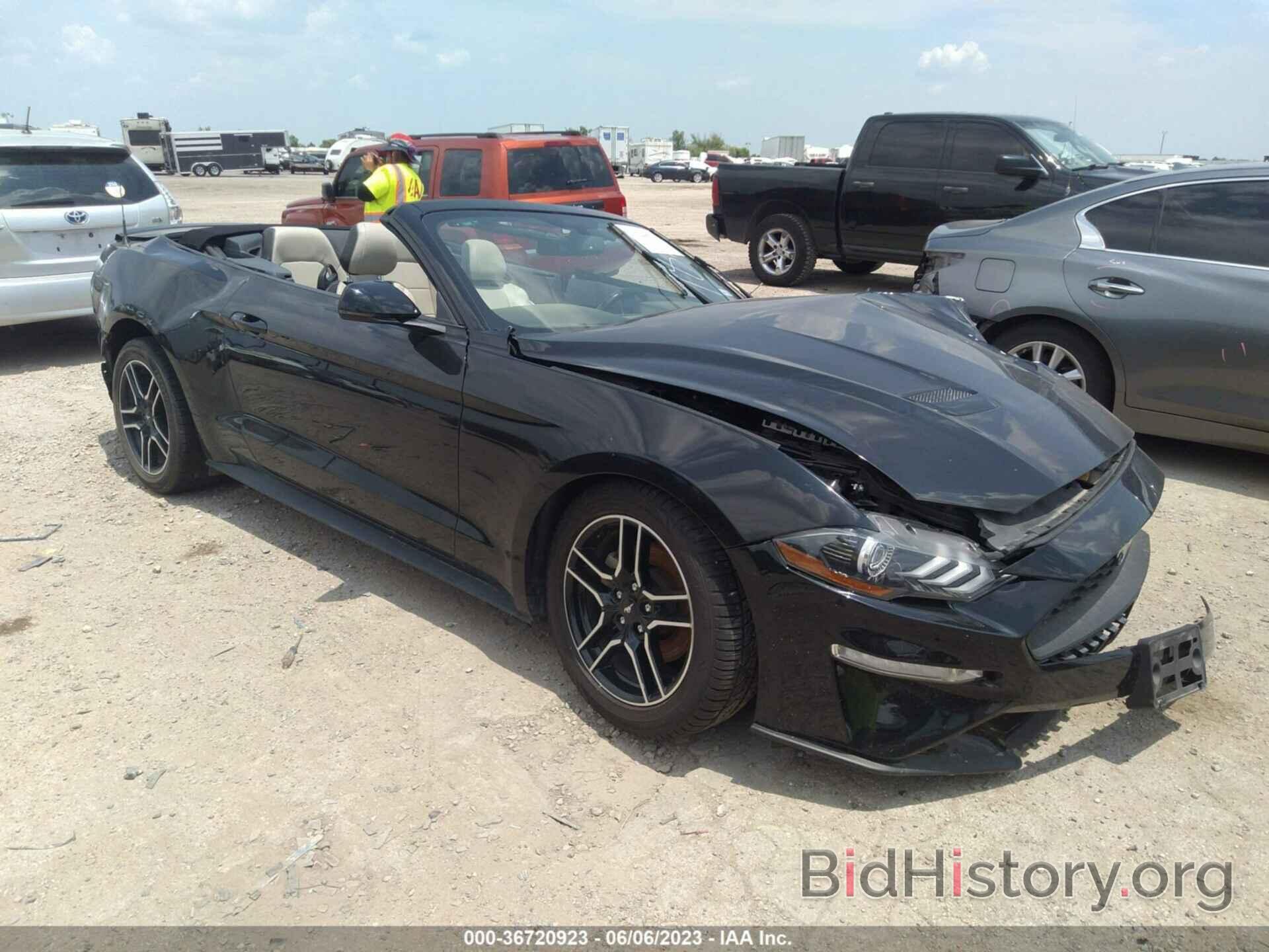 Photo 1FATP8UHXL5114432 - FORD MUSTANG 2020