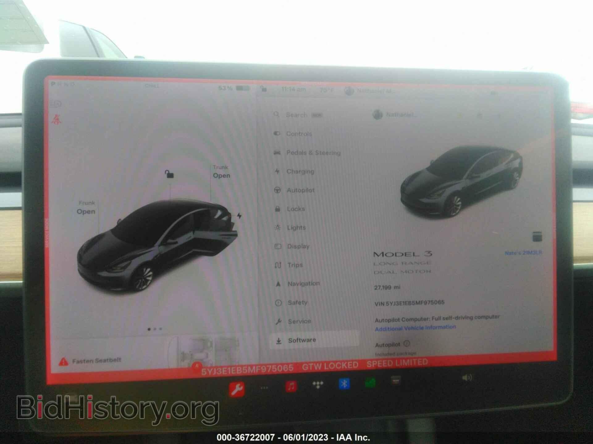 2021 TESLA MODEL 3 - VIN: 5YJ3E1EB5MF975065 - Photo 7