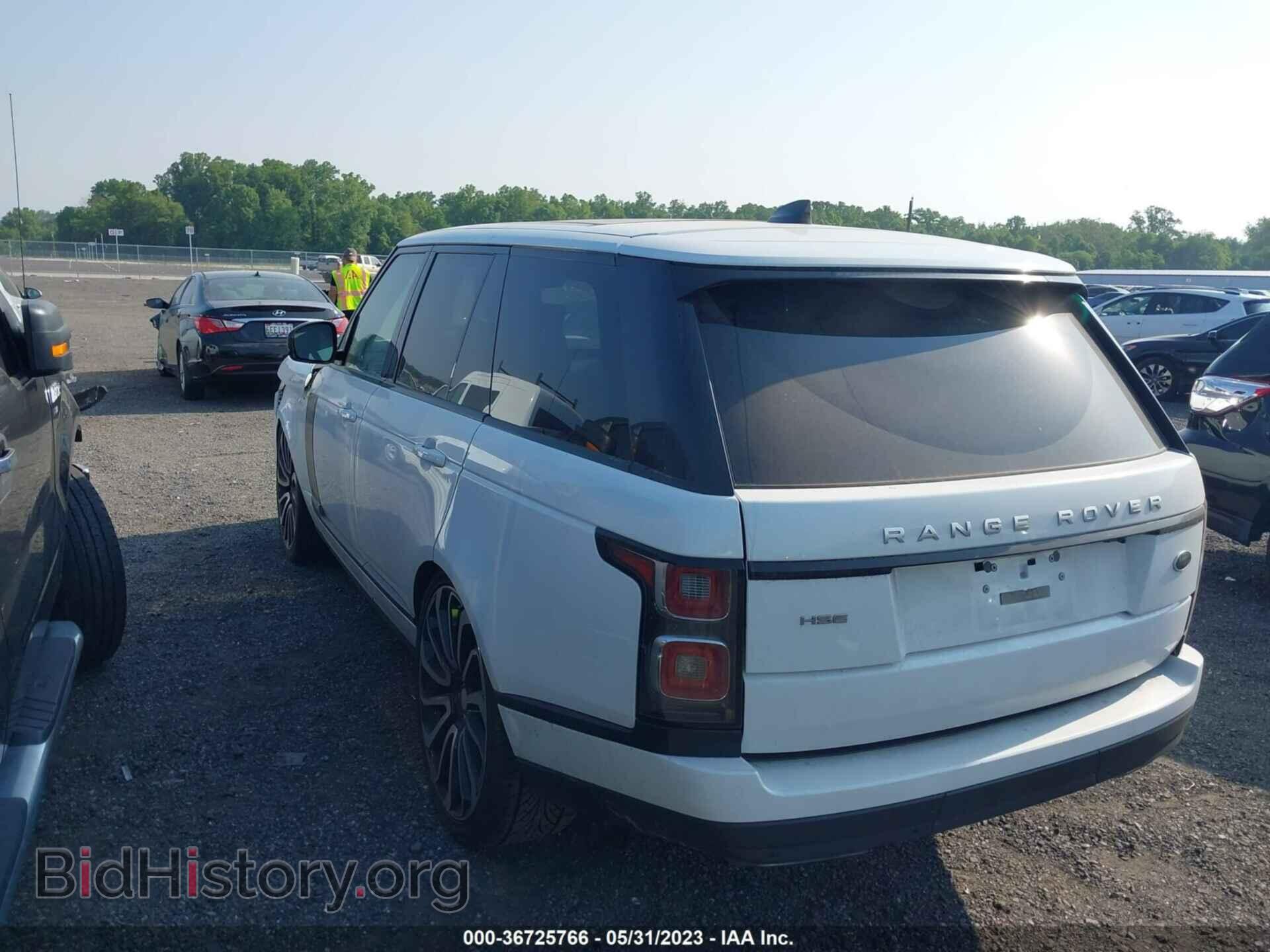 2019 LAND ROVER RANGE ROVER - VIN: SALGS2SV9KA528882 - Фото 3