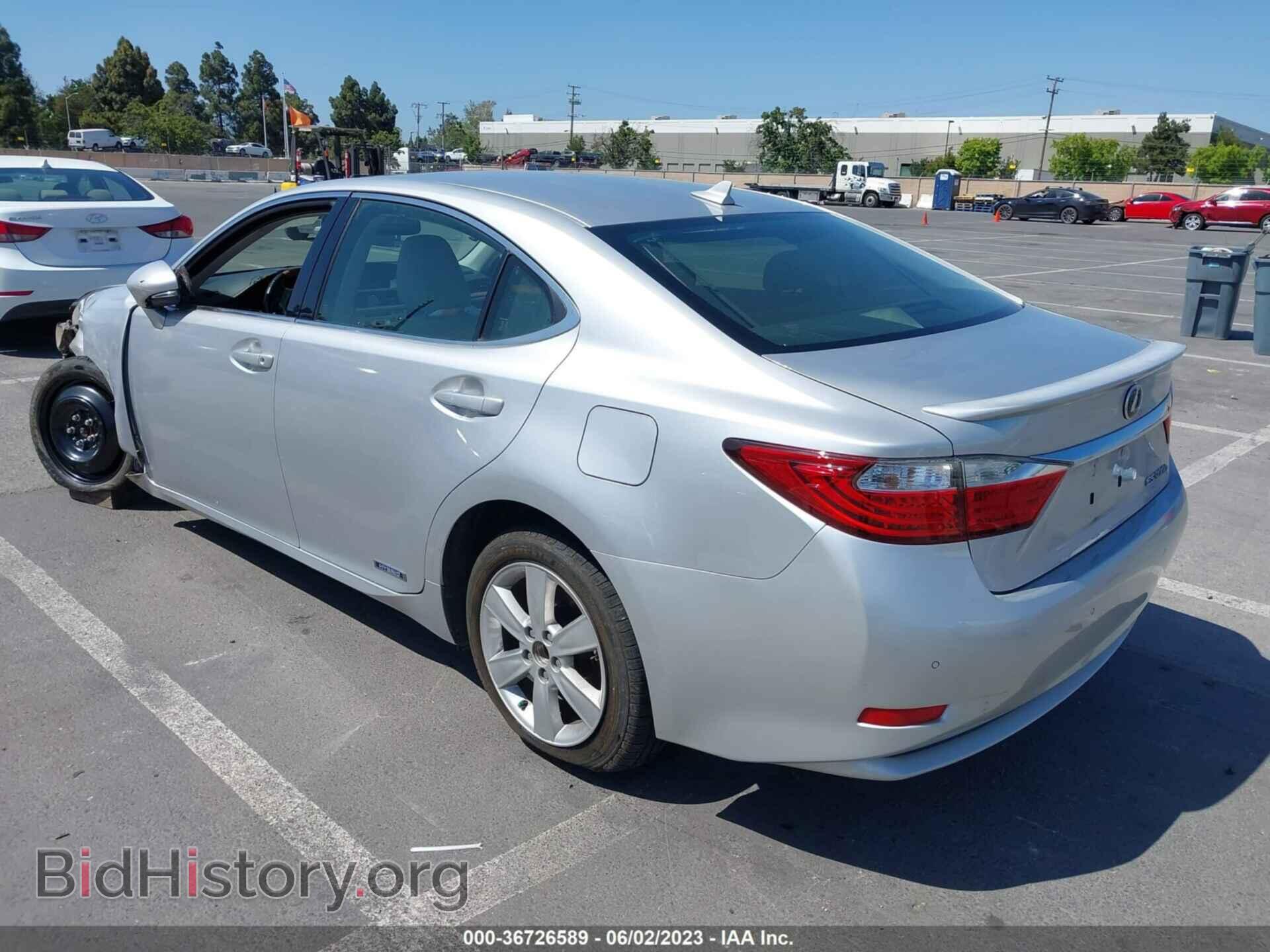 2013 LEXUS ES 300H - VIN: JTHBW1GG3D2019392 - Фото 3