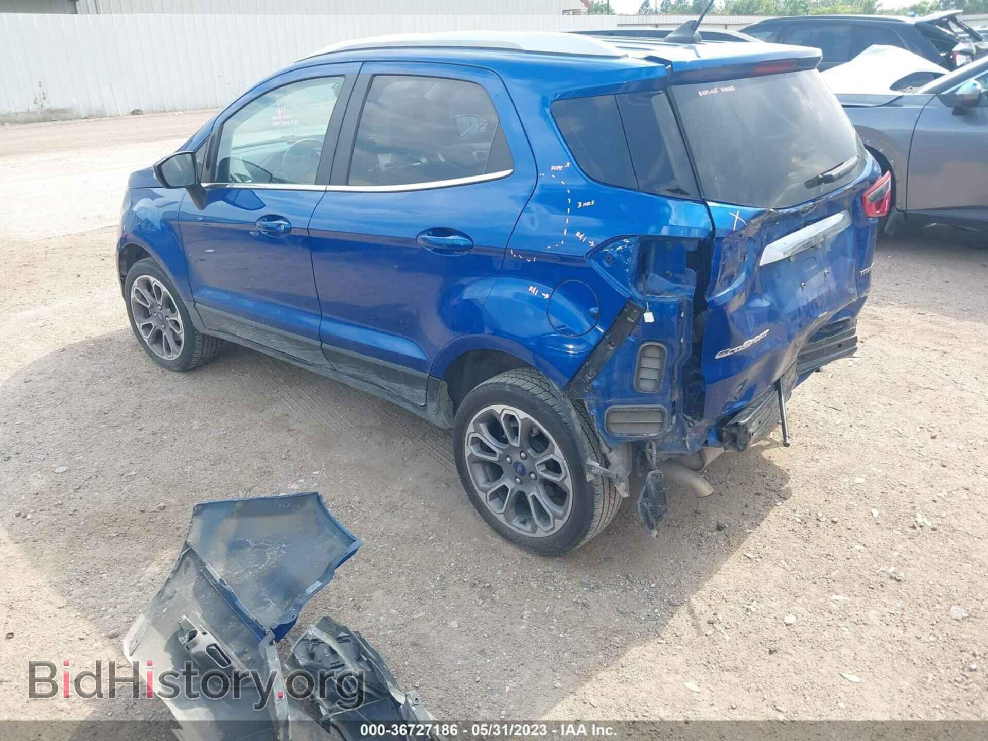 2021 FORD ECOSPORT - VIN: MAJ6S3KL6MC402502 - Photo 3