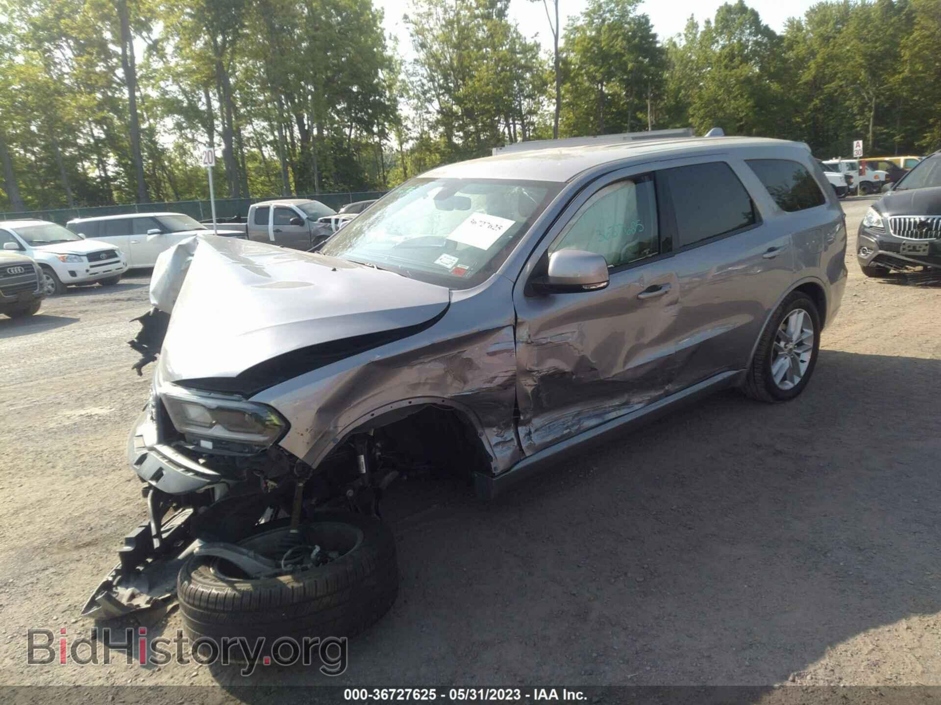2021 DODGE DURANGO - VIN: 1C4RDJDG5MC609565 - Фото 2