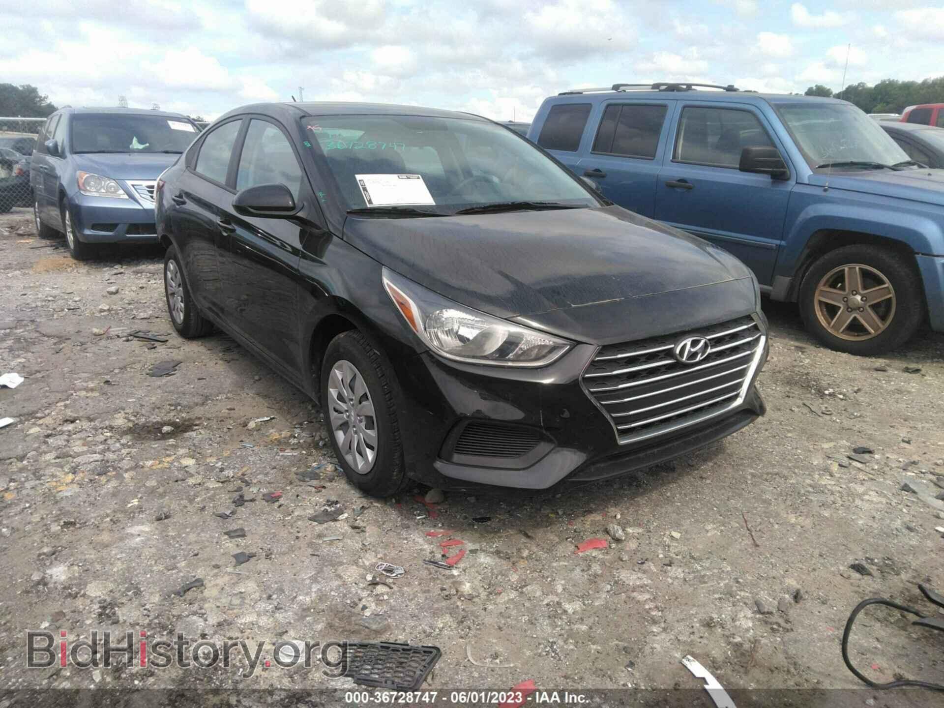 Photo 3KPC24A61NE183330 - HYUNDAI ACCENT 2022