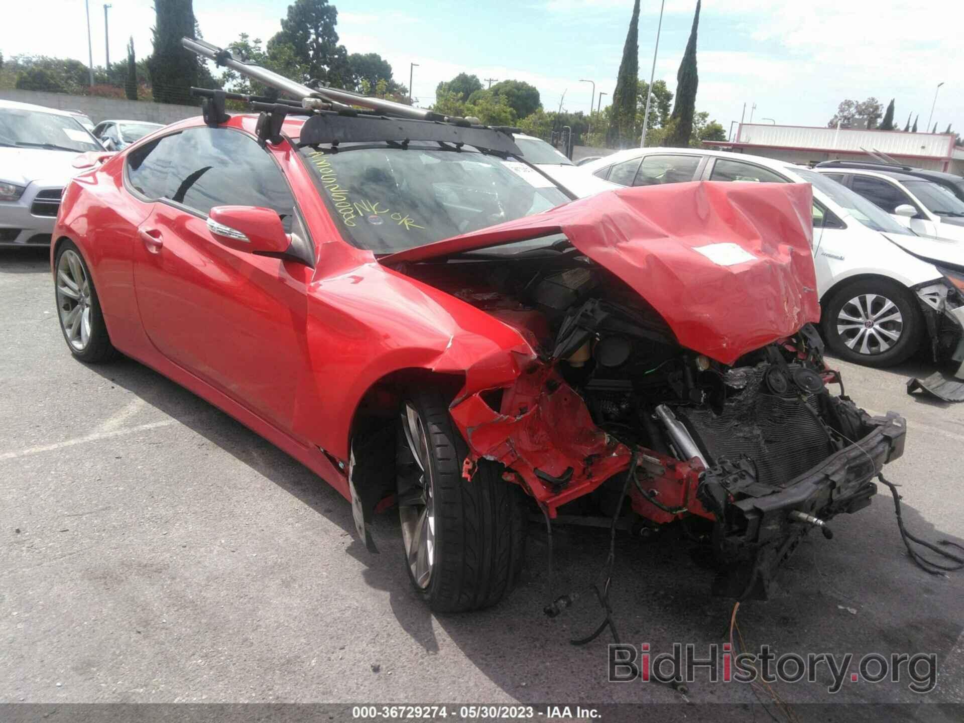 Photo KMHHU6KH3CU067407 - HYUNDAI GENESIS COUPE 2012