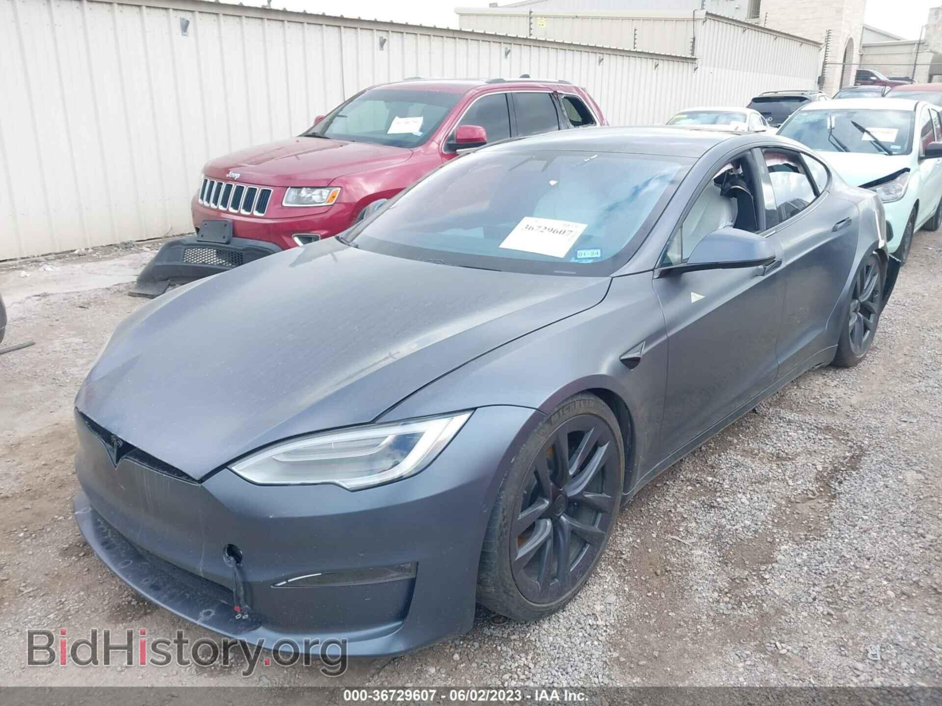 2022 TESLA MODEL S - VIN: 5YJSA1E59NF467457 - Photo 2