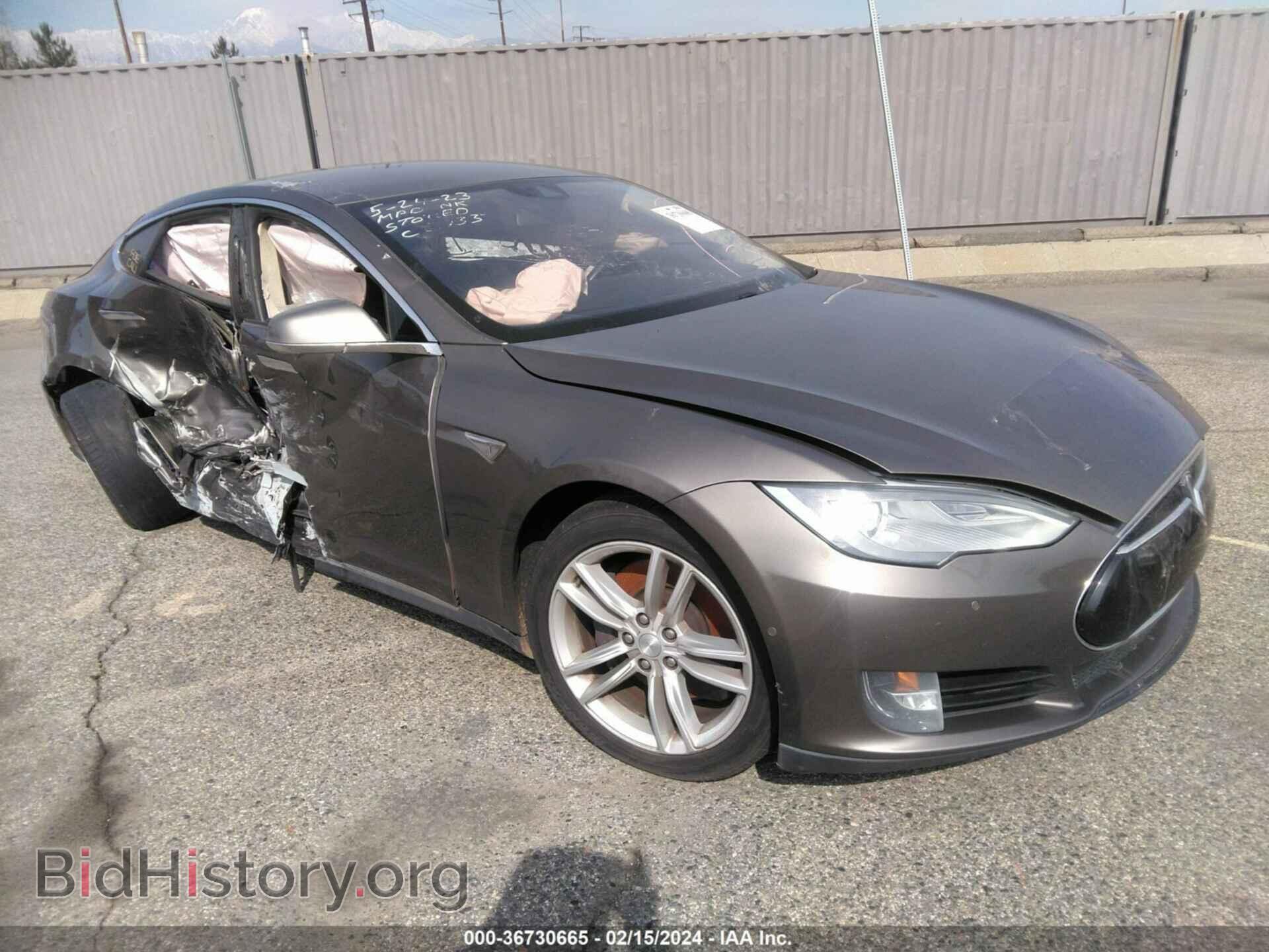 Photo 5YJSA1E19FF103733 - TESLA MODEL S 2015