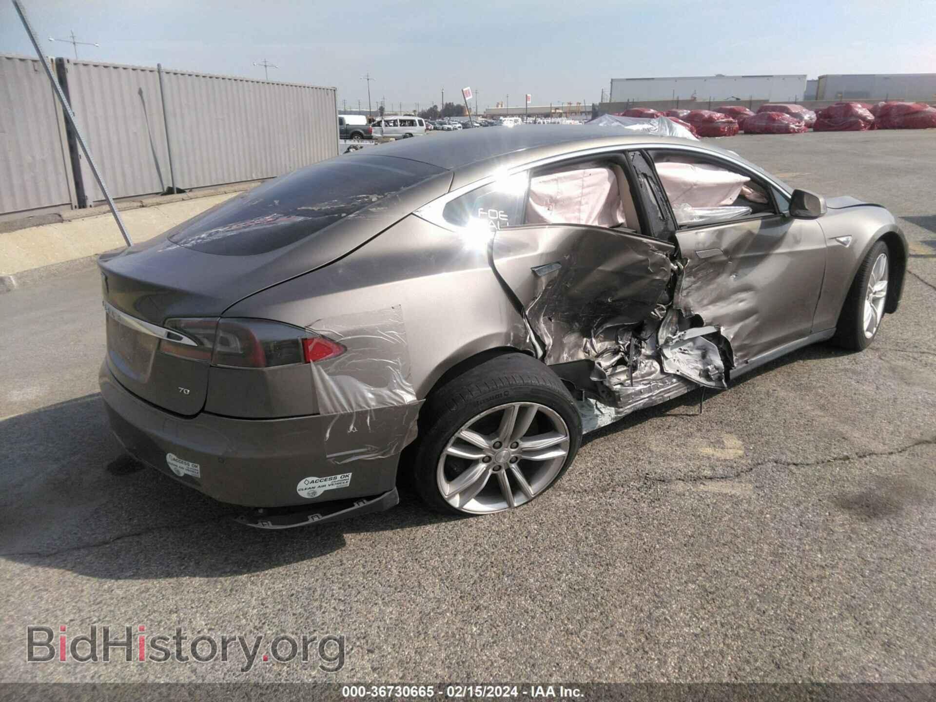 2015 TESLA MODEL S - VIN: 5YJSA1E19FF103733 - Photo 4