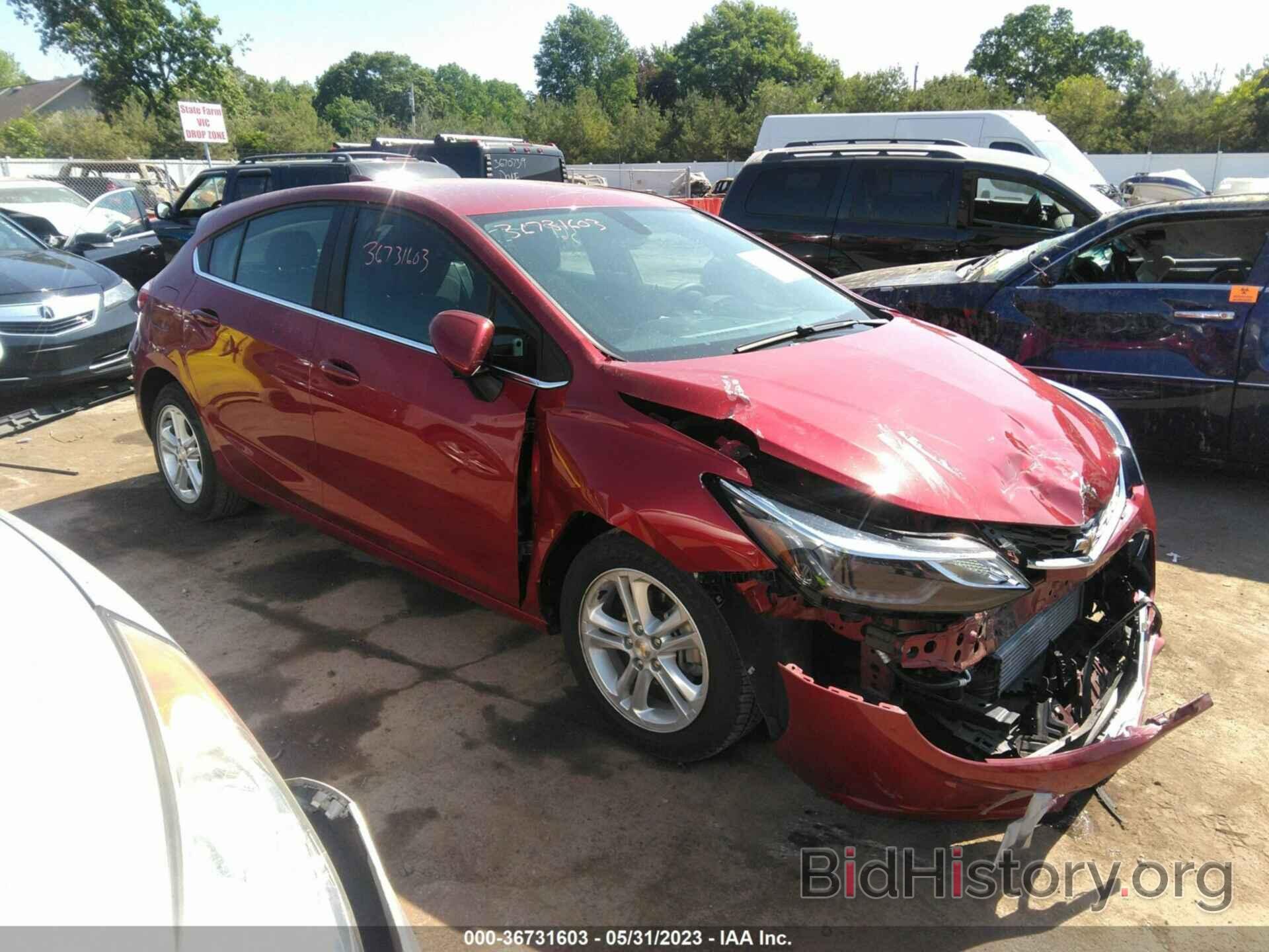 Photo 3G1BE6SM6JS648989 - CHEVROLET CRUZE 2018