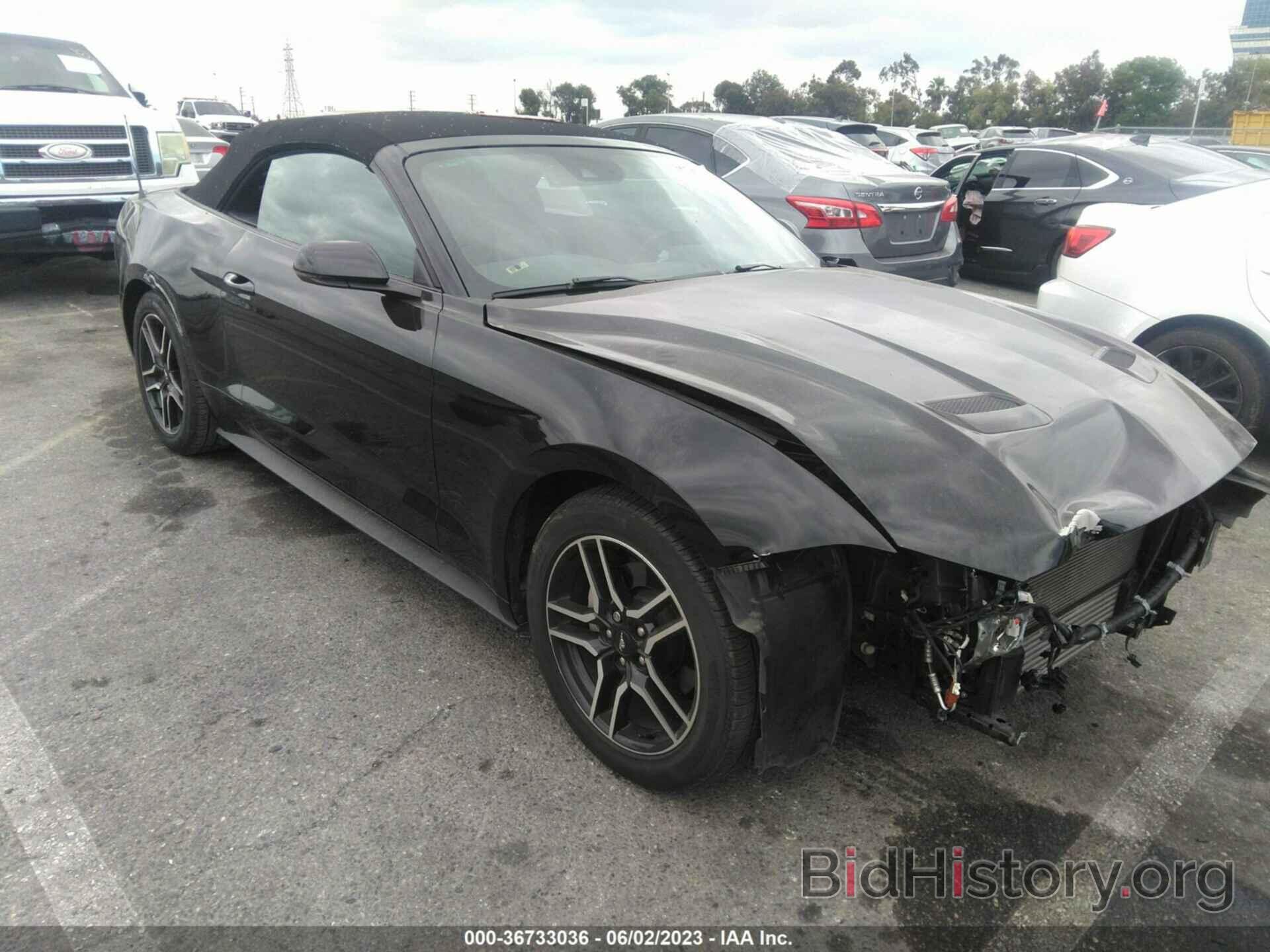 Photo 1FATP8UH0L5115055 - FORD MUSTANG 2020
