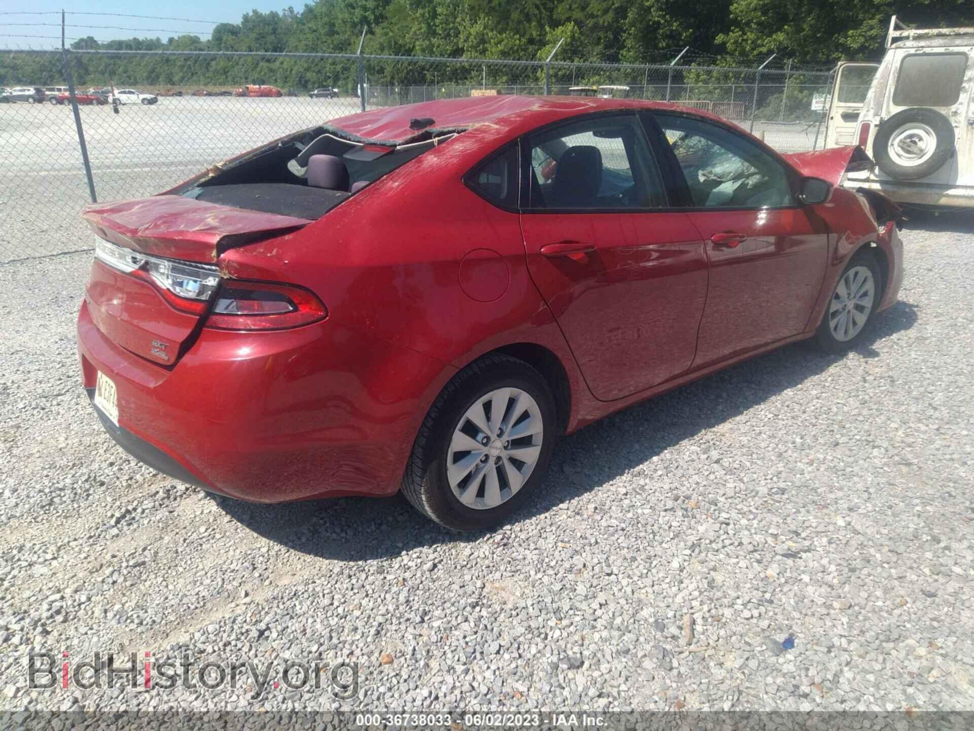2014 DODGE DART - VIN: 1C3CDFBB8ED677207 - Photo 4