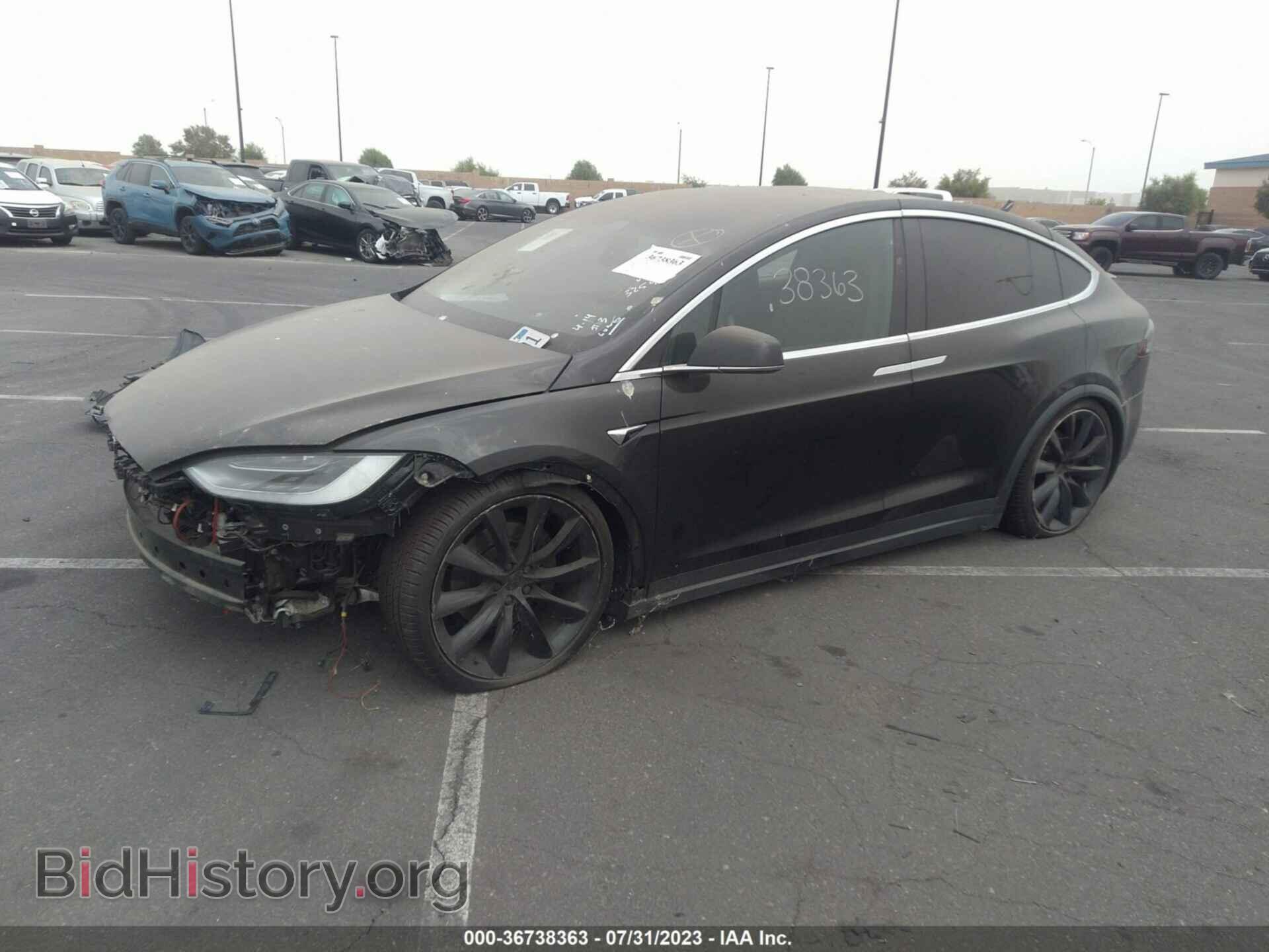 2021 TESLA MODEL X - VIN: 5YJXCBE20MF325430 - Photo 2
