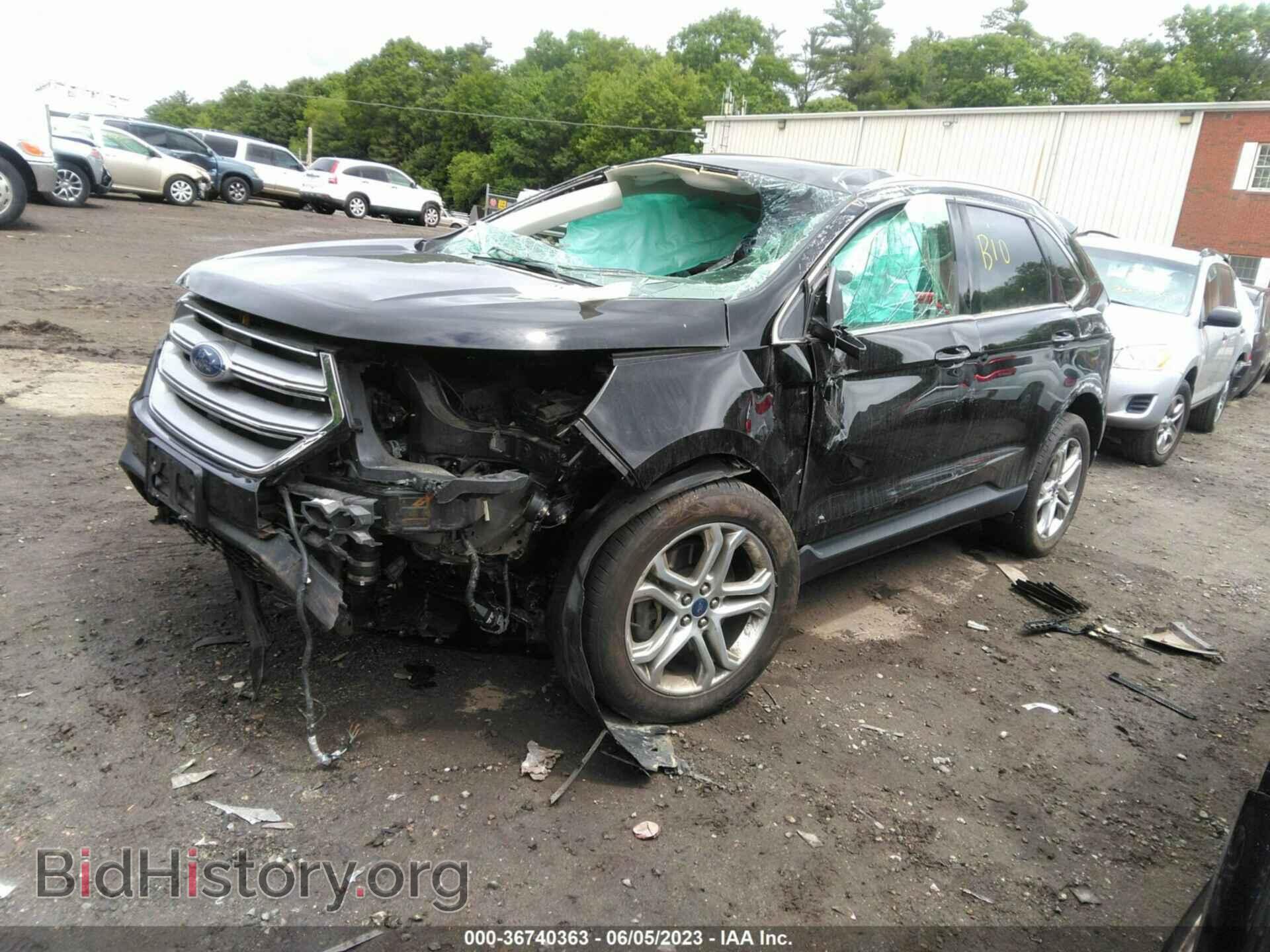 2018 FORD EDGE - VIN: 2FMPK4K92JBB80606 - Фото 2
