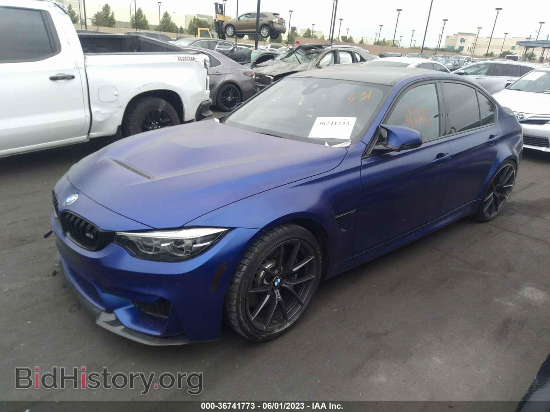 2018 BMW M3 - VIN: WBS8M9C50J5L01089 - Фото 2