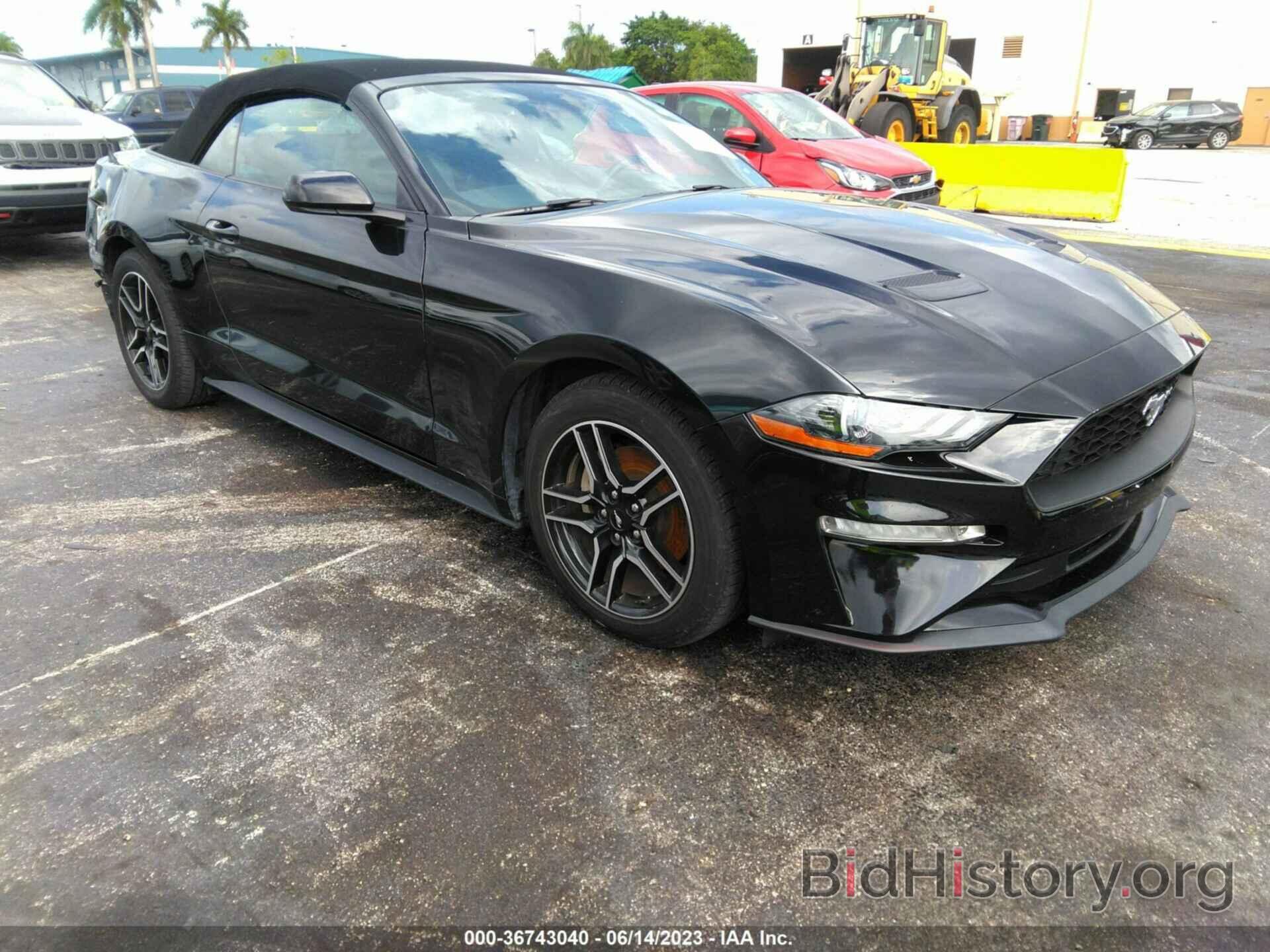 Photo 1FATP8UH1M5111761 - FORD MUSTANG 2021