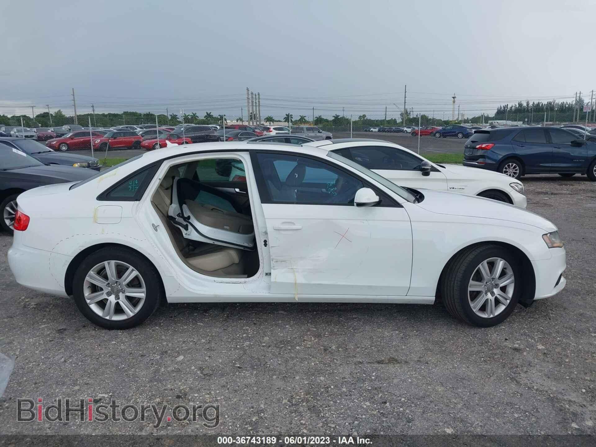2011 AUDI A4 - VIN: WAUAFAFL1BN037653 - Фото 6