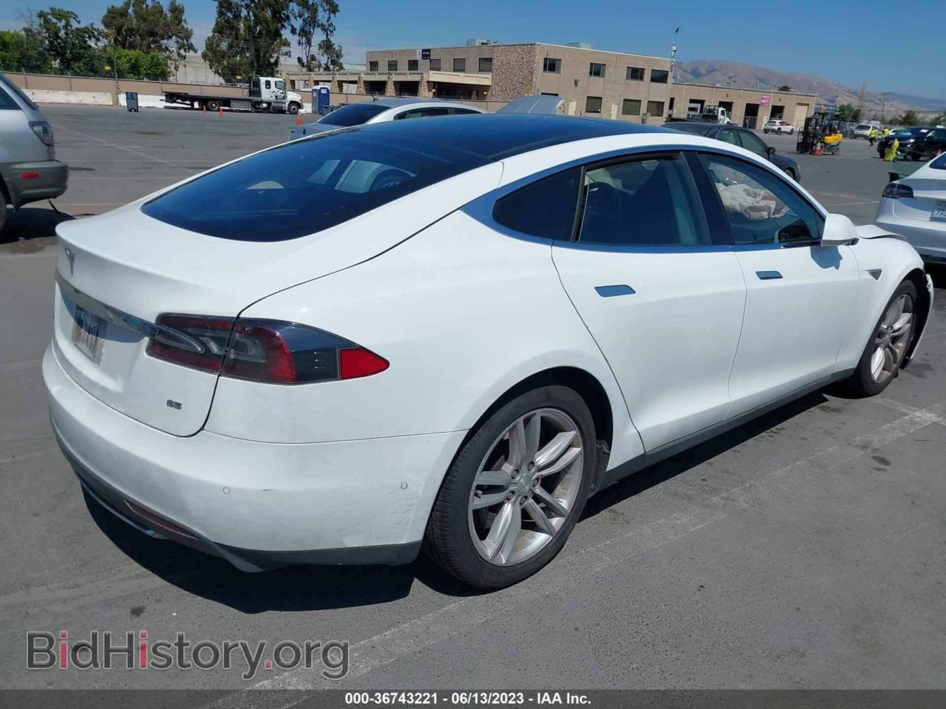 2015 TESLA MODEL S - VIN: 5YJSA1H19FFP77683 - Фото 4