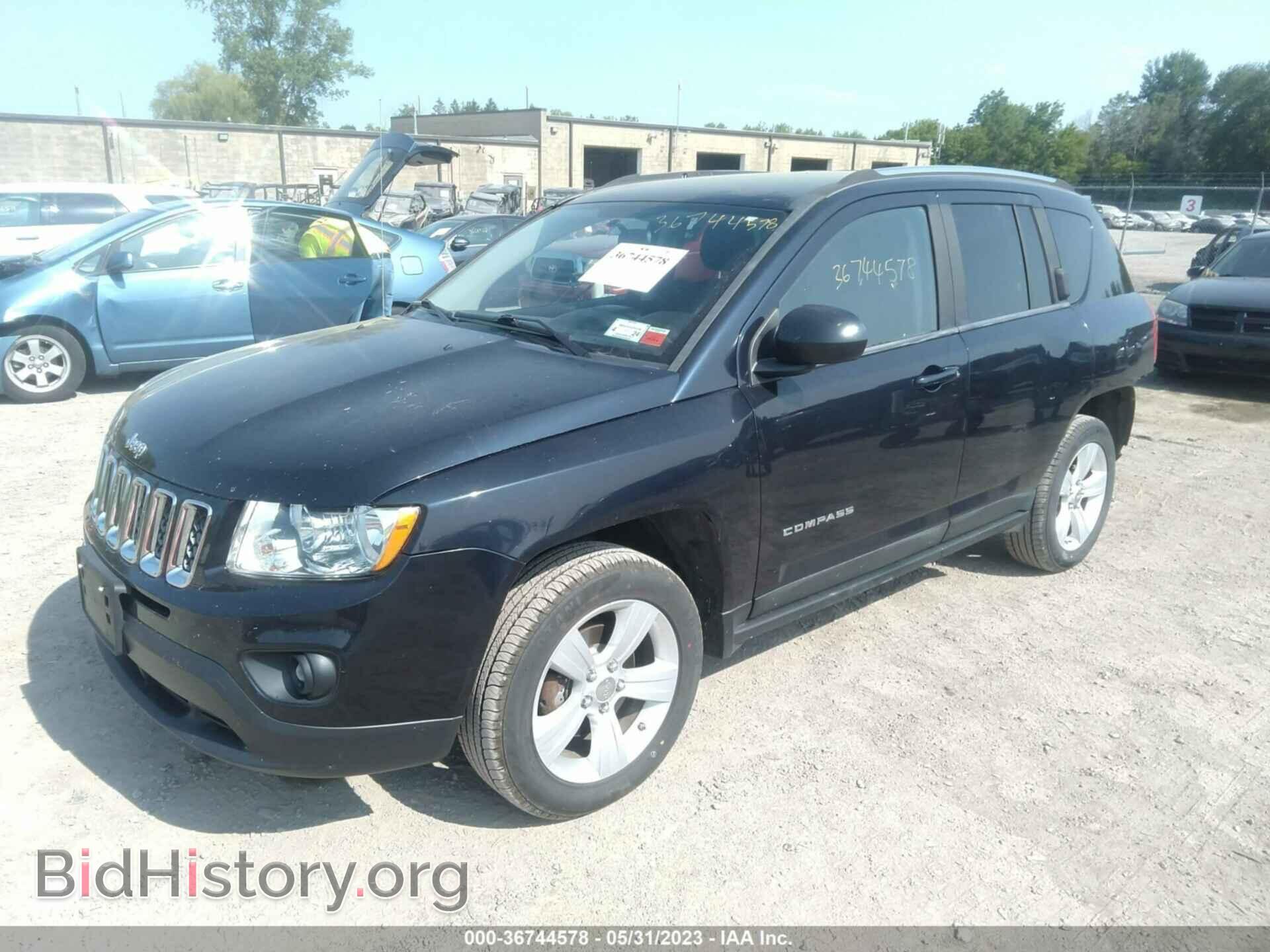 2011 JEEP COMPASS - VIN: 1J4NF1FB6BD193795 - Фото 2