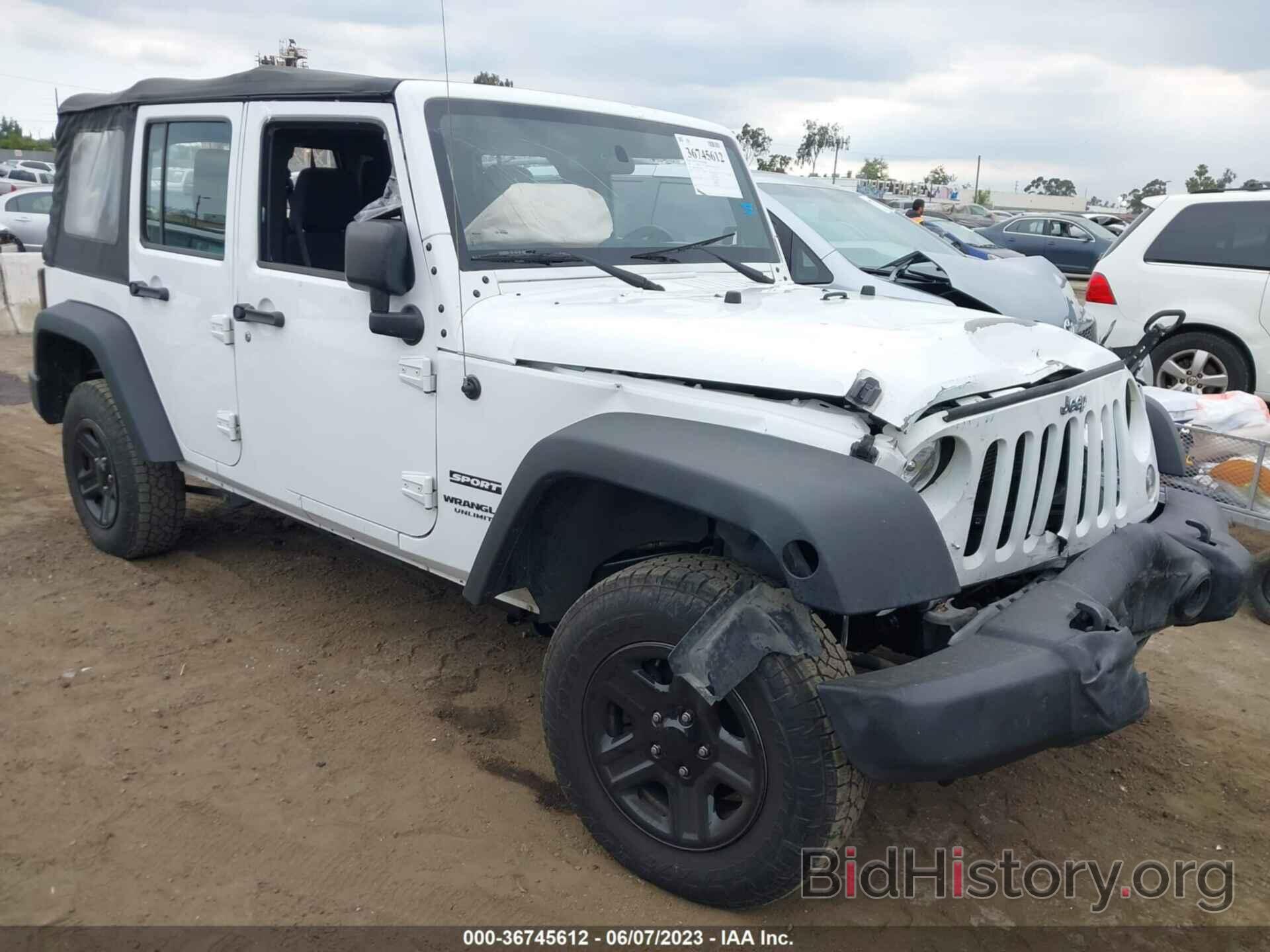 Photo 1C4BJWDG9FL613001 - JEEP WRANGLER UNLIMITED 2015