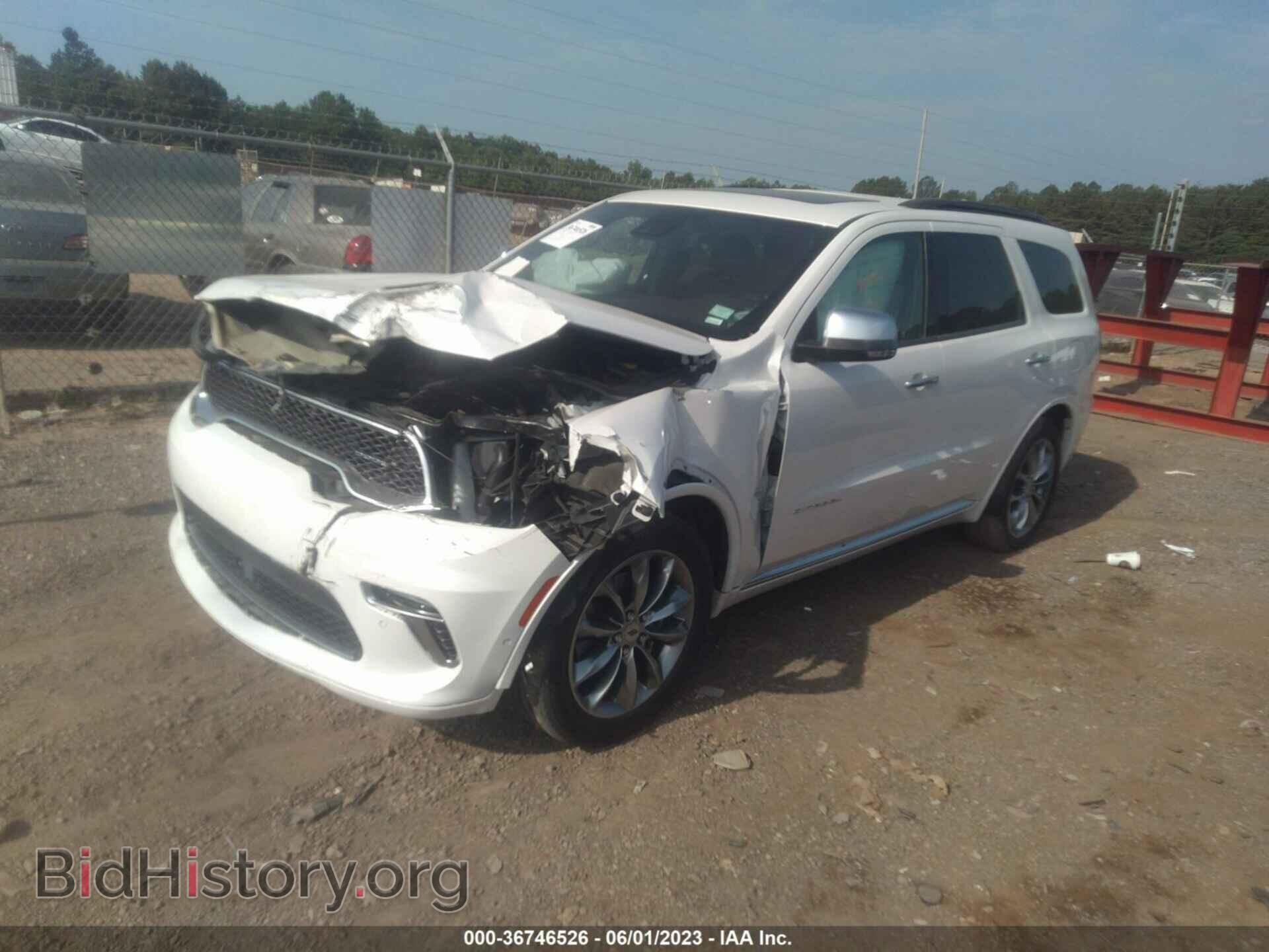 2021 DODGE DURANGO - VIN: 1C4RDHEG0MC549010 - Фото 2