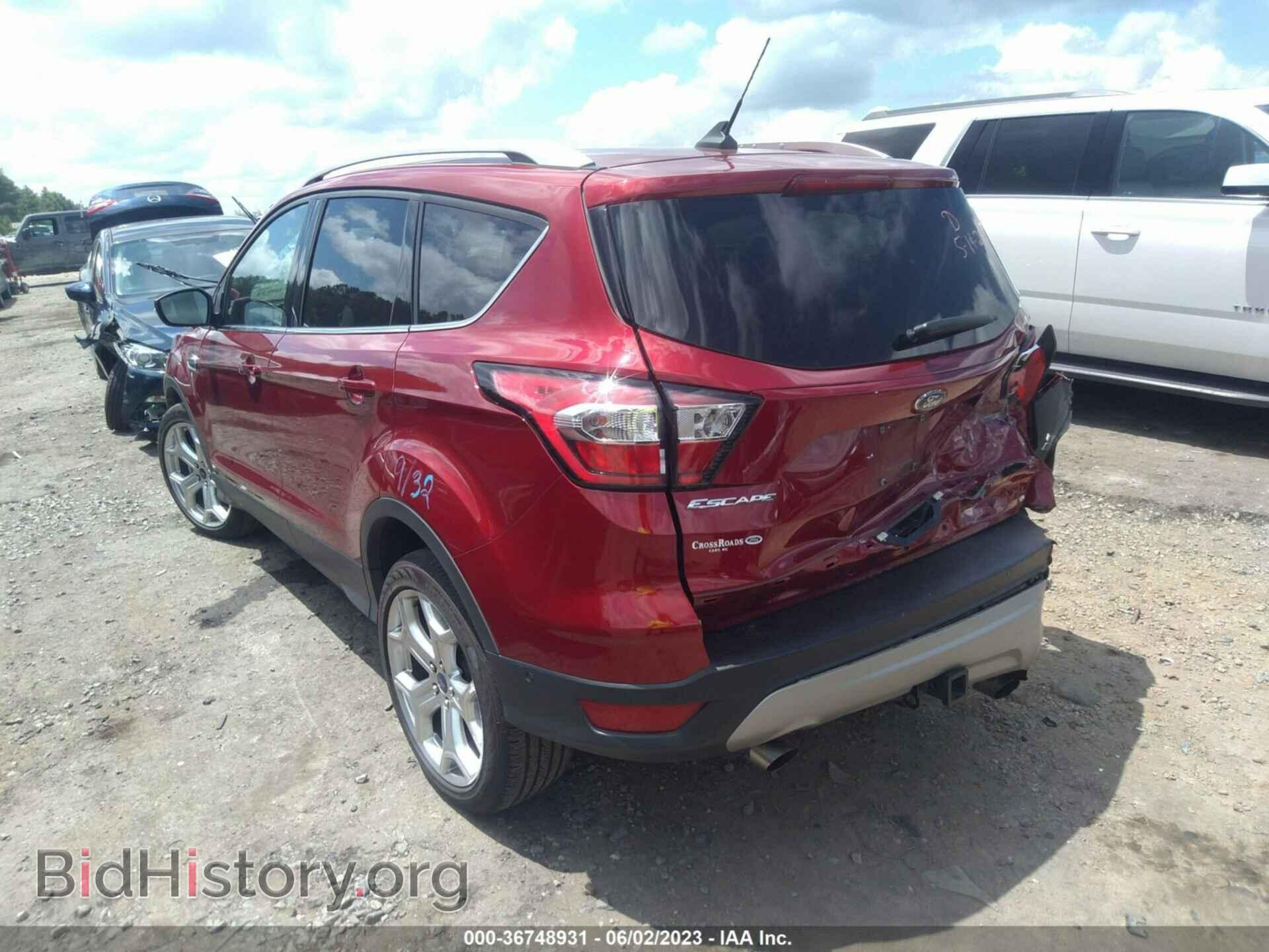 2018 FORD ESCAPE - VIN: 1FMCU9J97JUD25799 - Фото 3