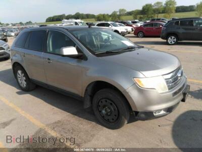 2008 Ford EDGE SEL, серебристый — VIN 2FMDK38C08BA58305, IAAI