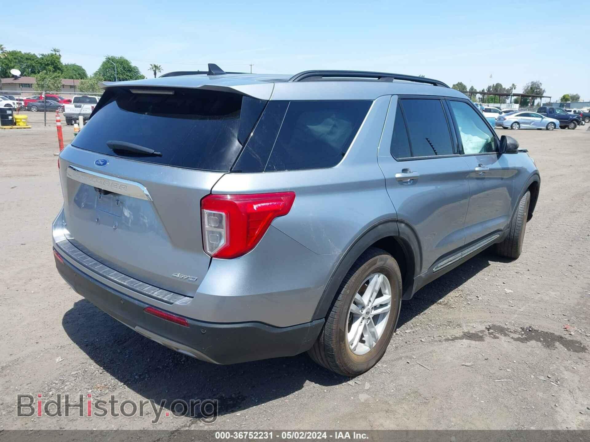 2021 FORD EXPLORER - VIN: 1FMSK8DH6MGA74923 - Фото 4