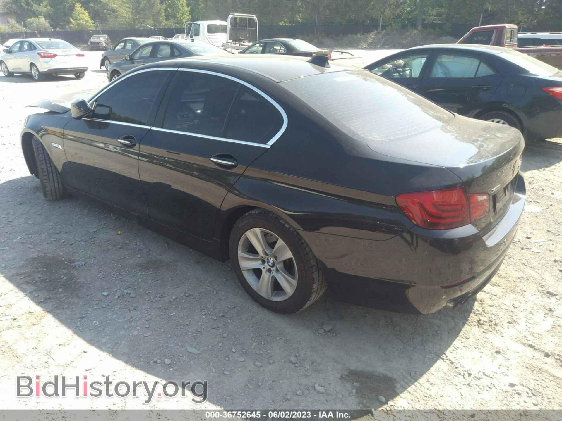 2013 BMW 528I - VIN: WBAXH5C5XDD109914 - Фото 3