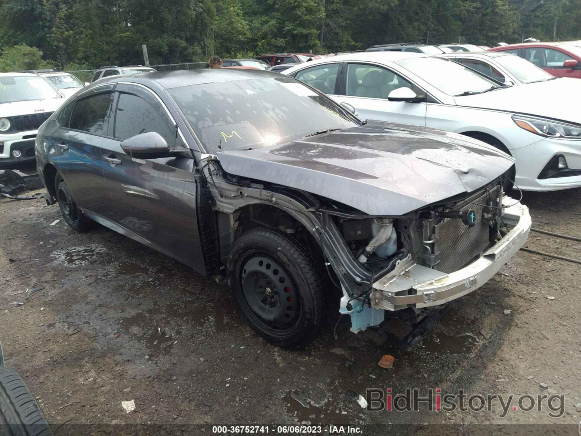 Photo 1HGCV1F30KA054371 - HONDA ACCORD SEDAN 2019