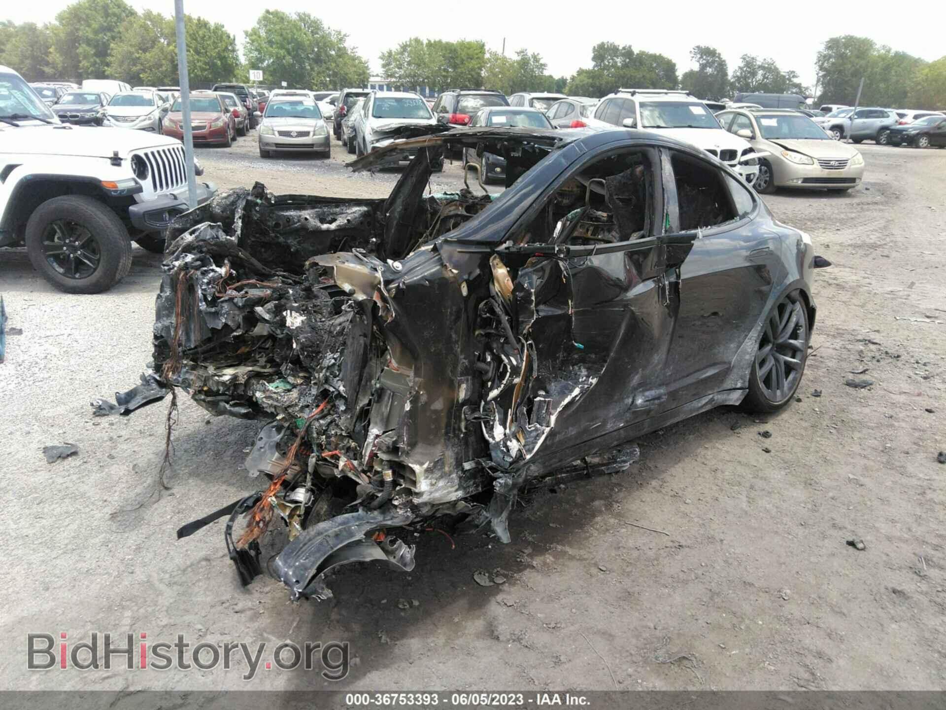 2021 TESLA MODEL S - VIN: 5YJSA1E67MF452124 - Photo 2