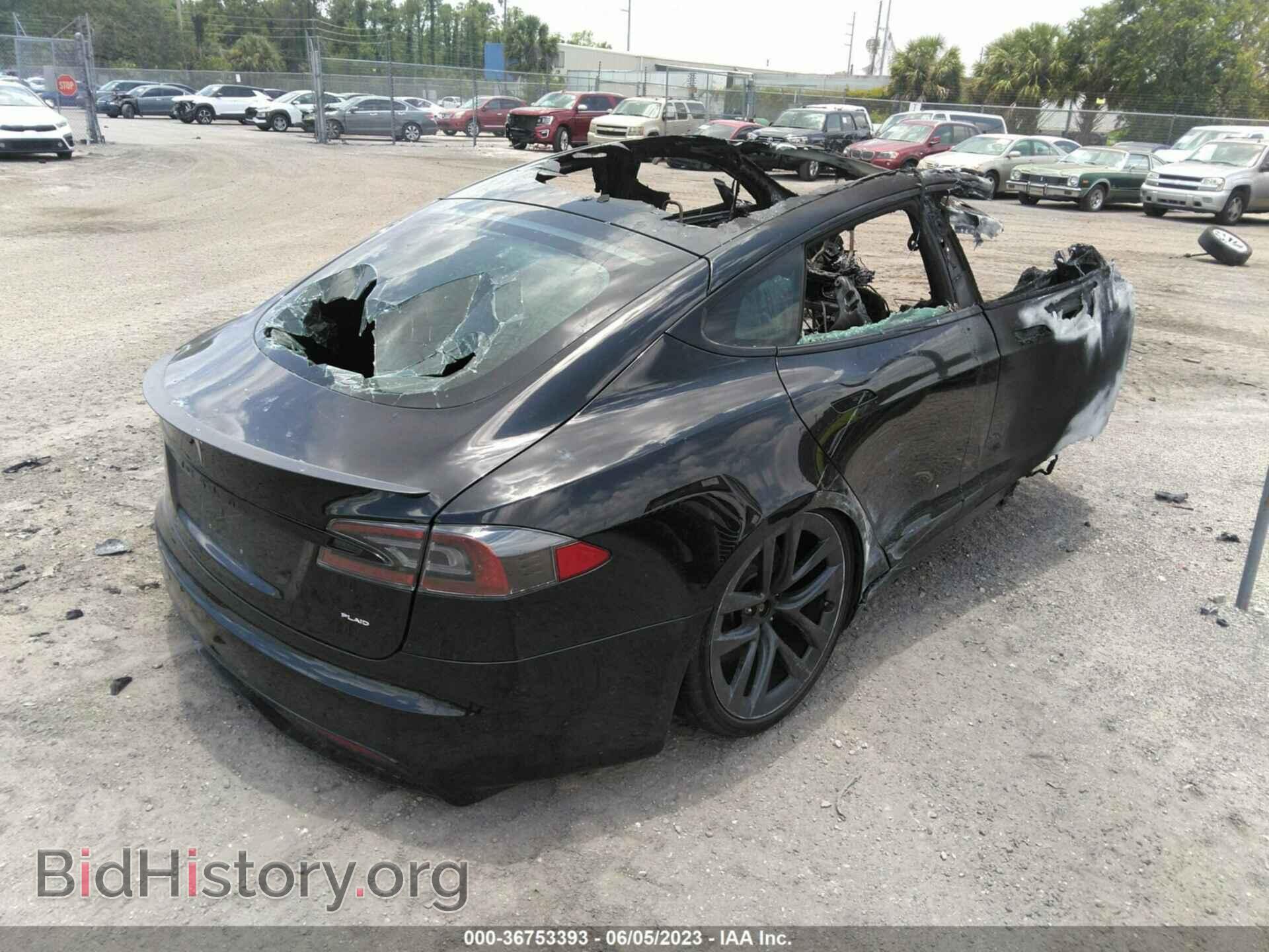 2021 TESLA MODEL S - VIN: 5YJSA1E67MF452124 - Photo 4