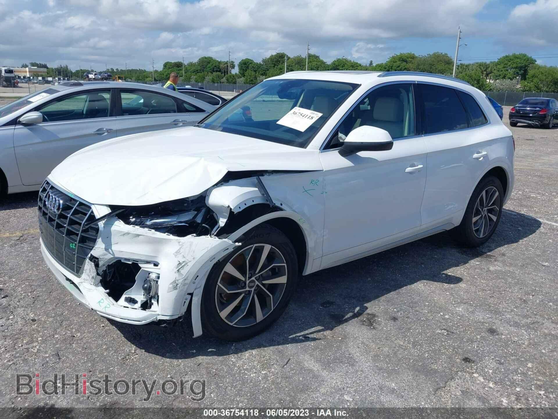 2021 AUDI Q5 - VIN: WA1BAAFY6M2068896 - Photo 2