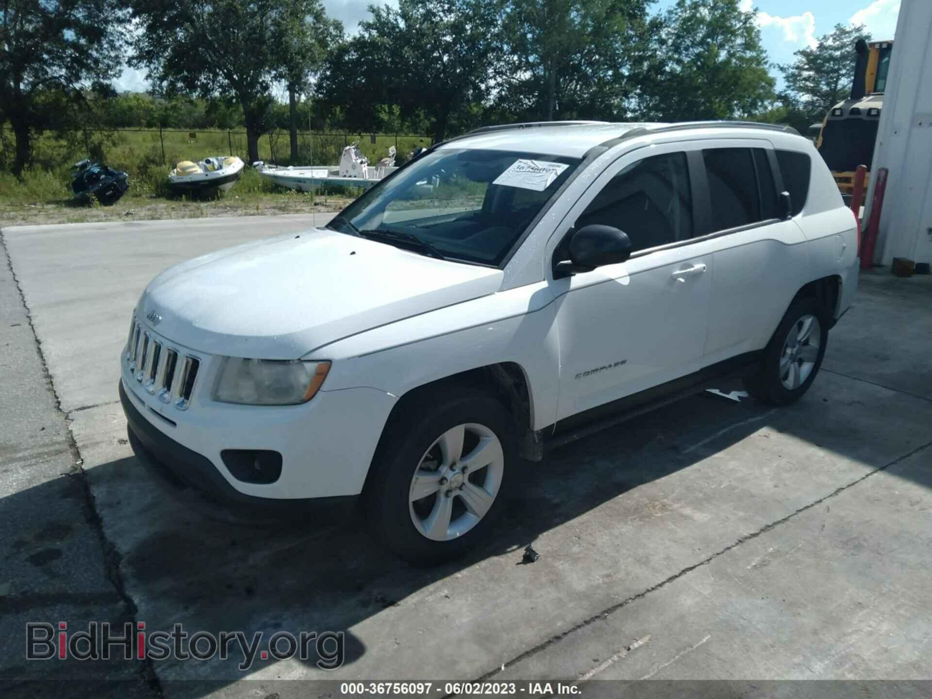 2012 JEEP COMPASS - VIN: 1C4NJCBB0CD678005 - Фото 2