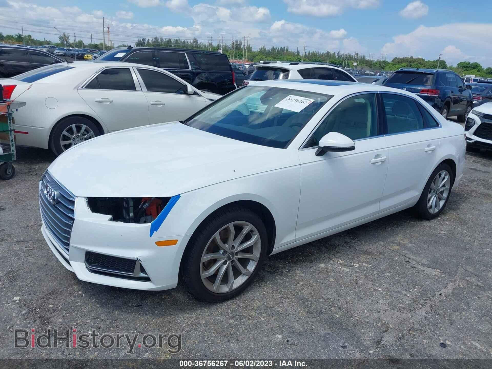 2019 AUDI A4 - VIN: WAUGMAF49KN011682 - Фото 2